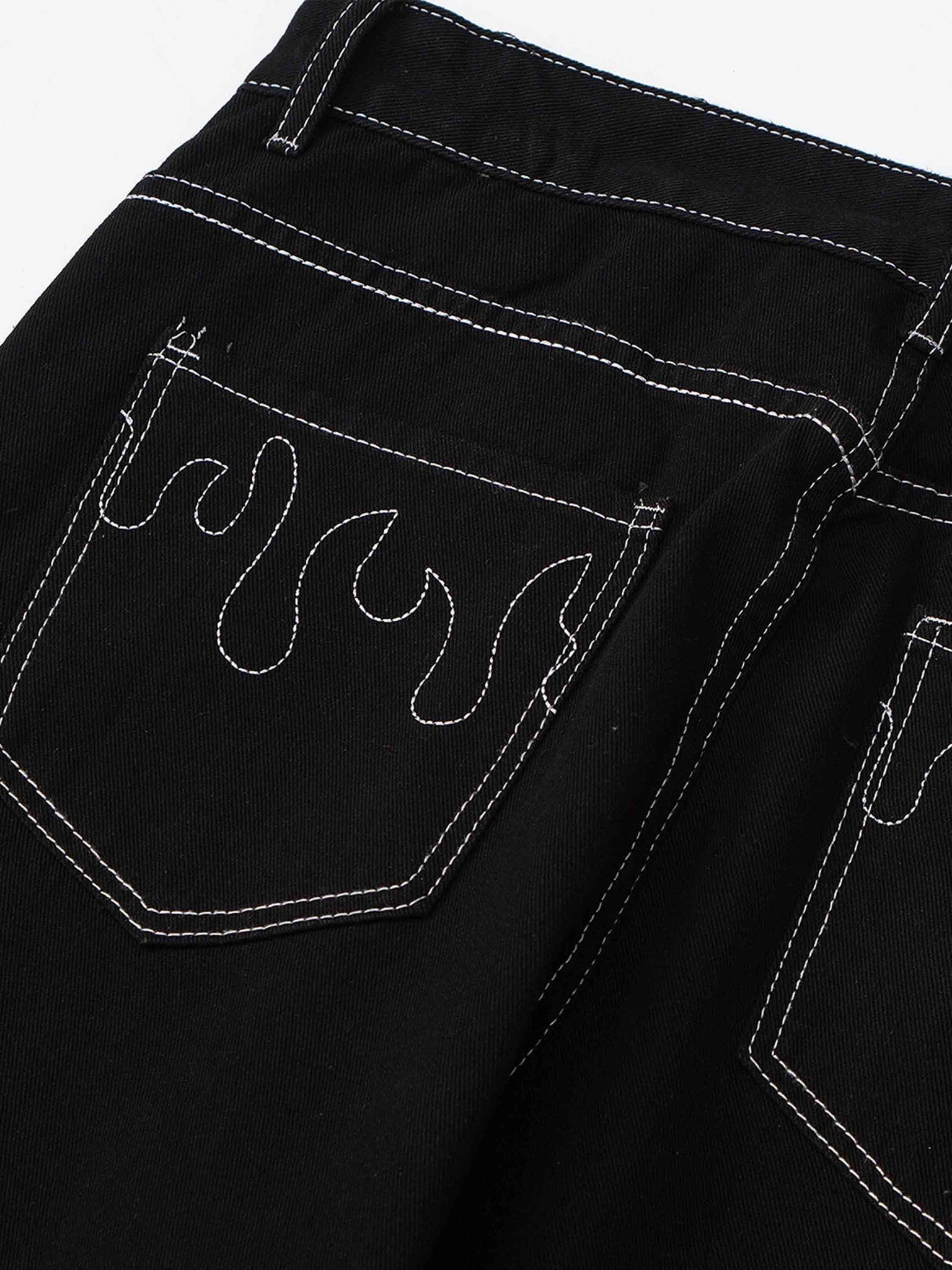 The Supermade Solid Color Casual Jeans -1224