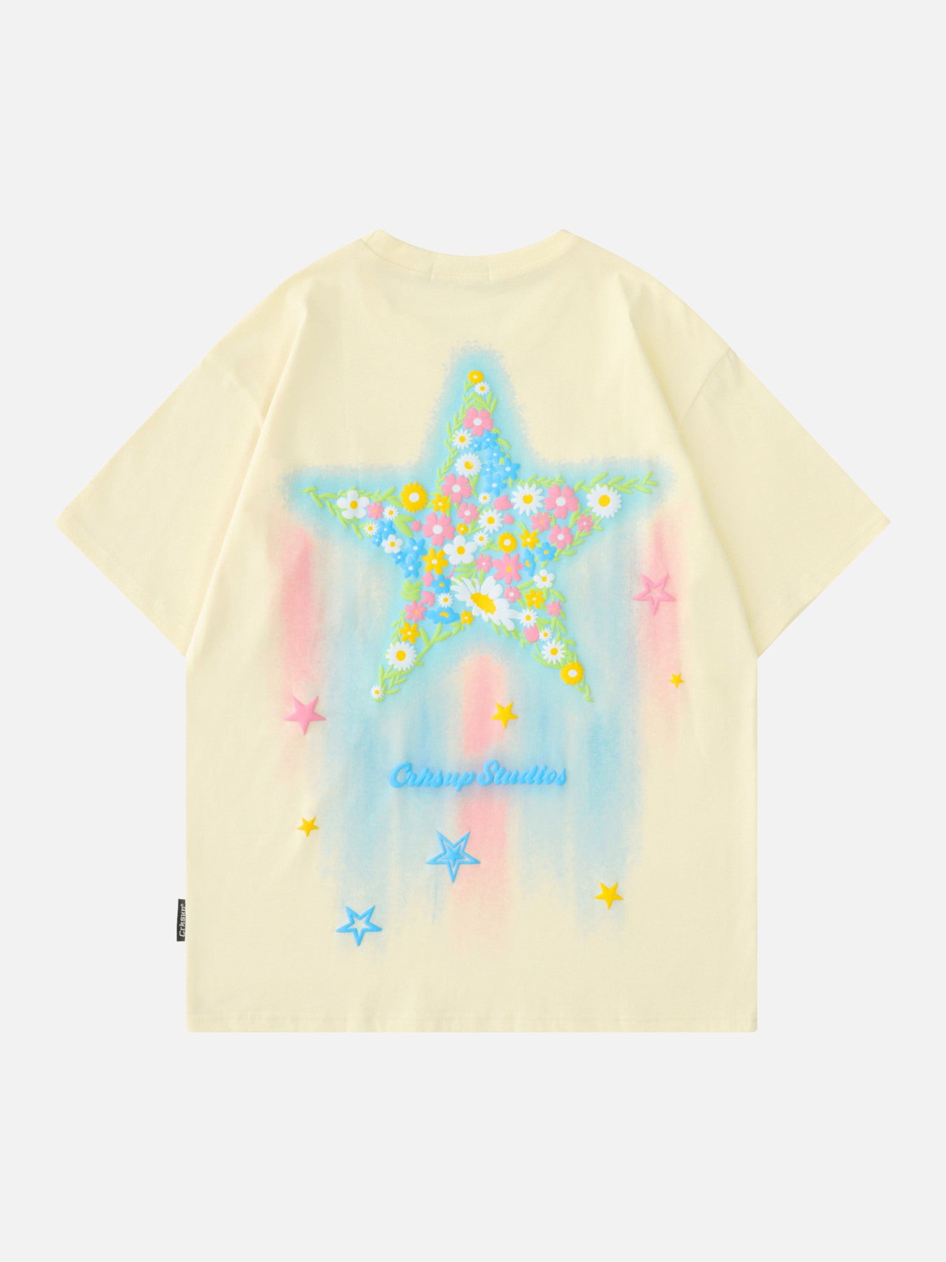 The Supermade Star Crush Foam Print T-Shirt