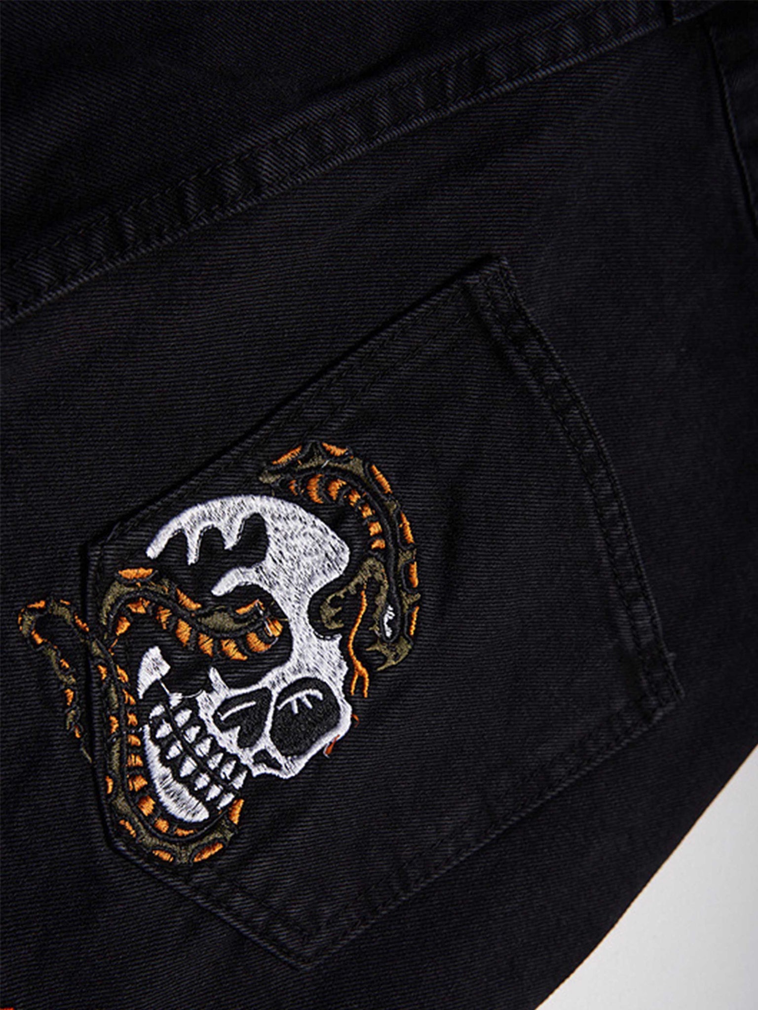 The Supermade High Street Embroidery Retro Jeans - 1574