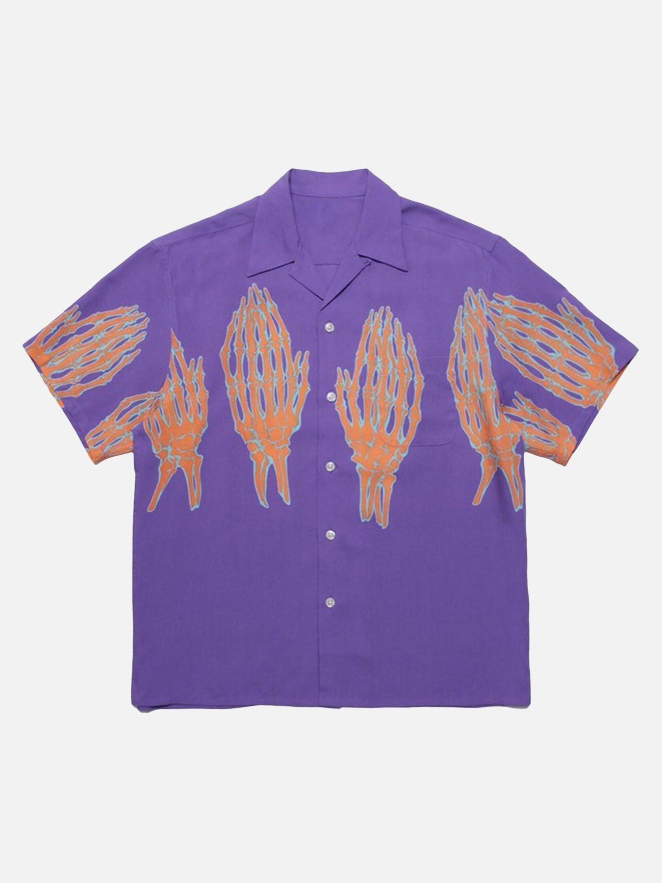 The Supermade Ghost Hand Ghost Claw Casual Print Shirt