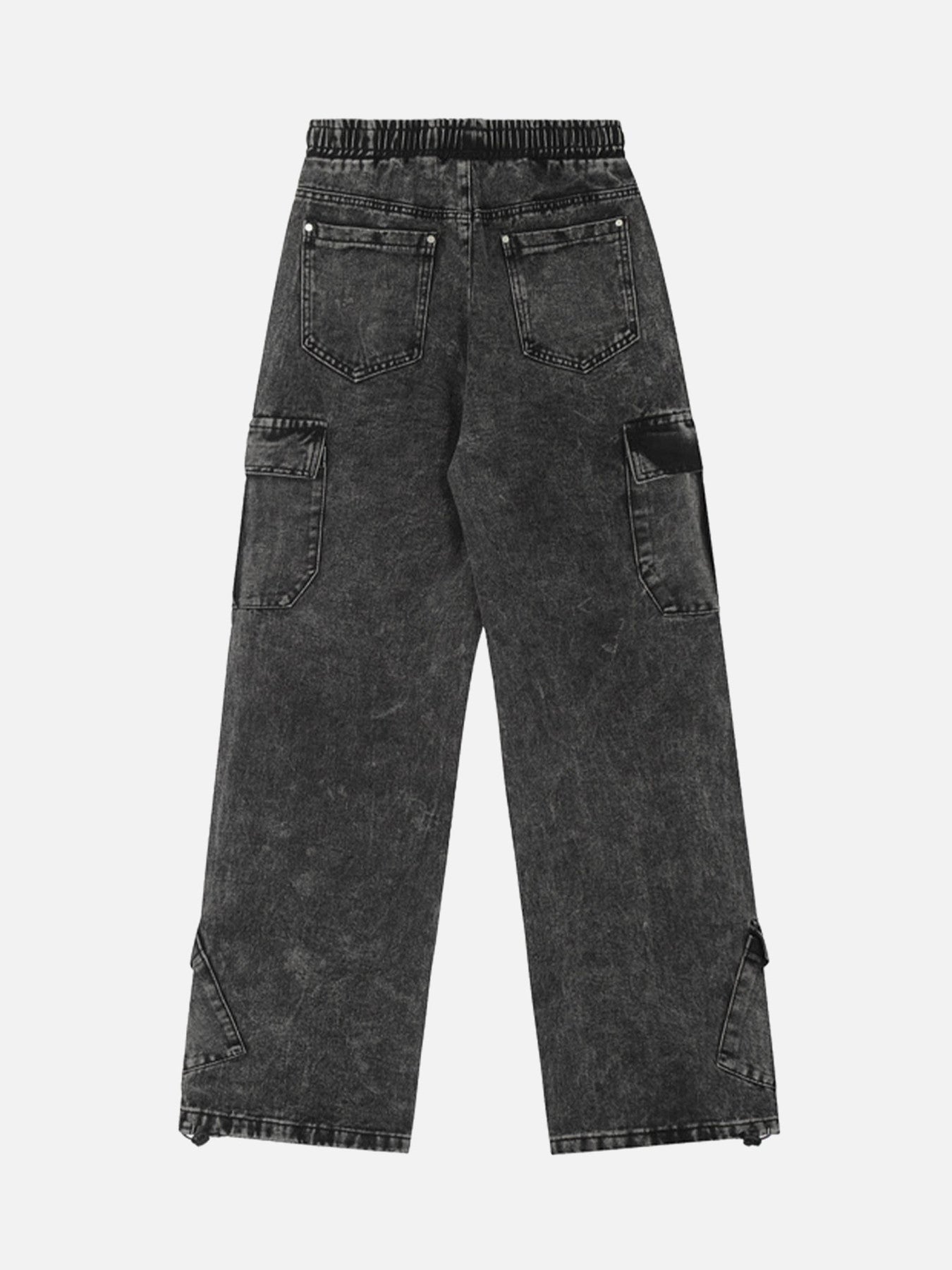Thesupermade High Street Loose Elastic Waist Drawstring Trousers