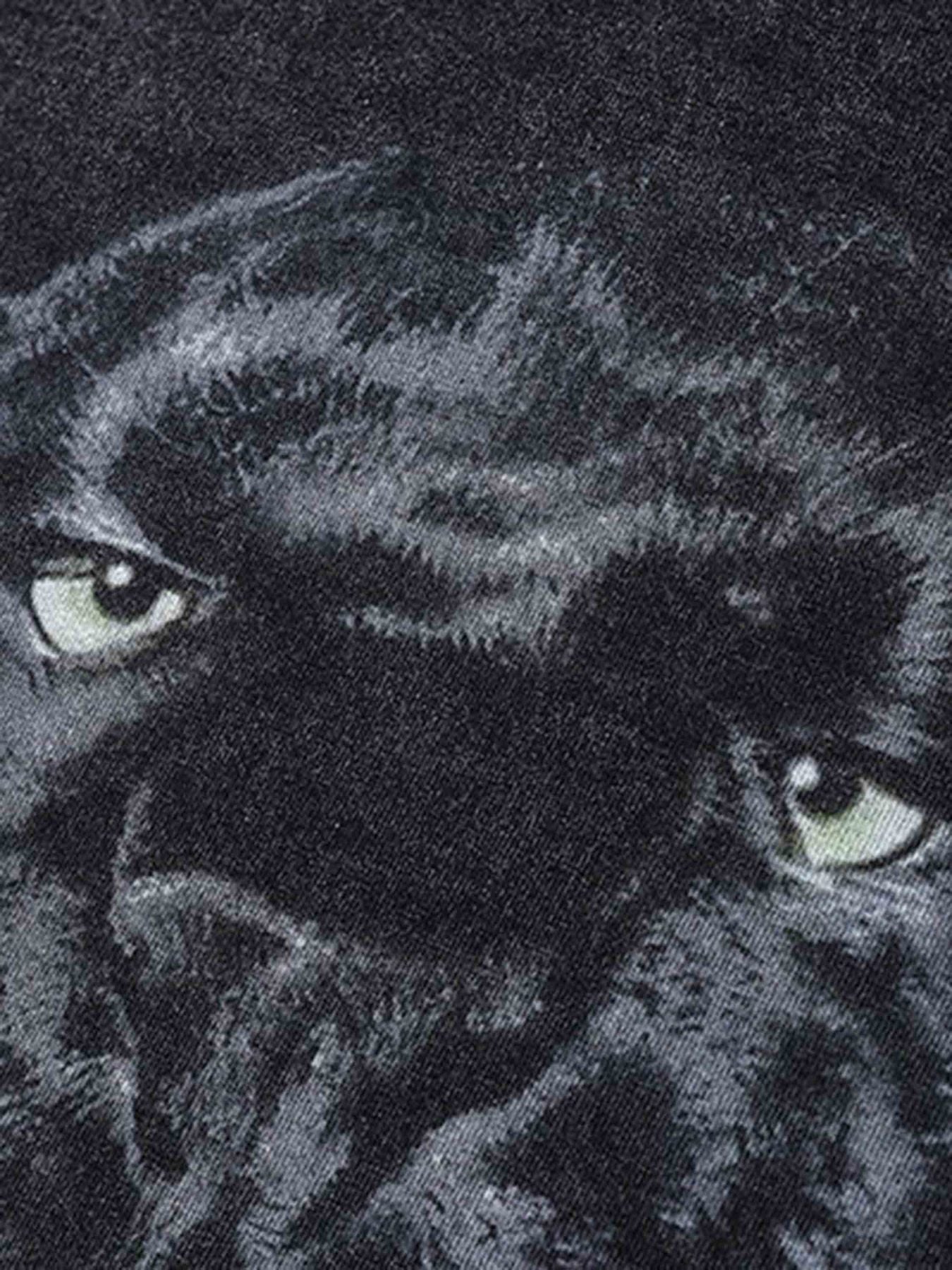 The Supermade Black Panther Print T-shirt
