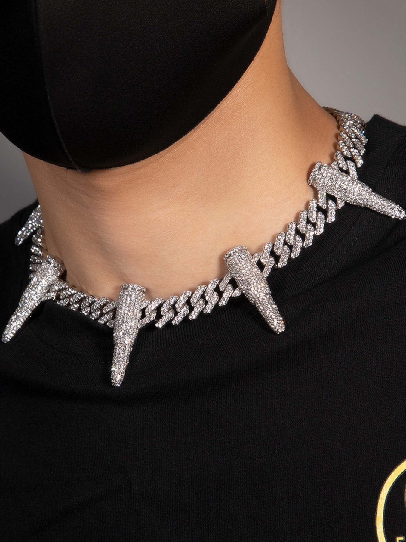 Thesupermade Hip Hop Bullet Masonry Necklace