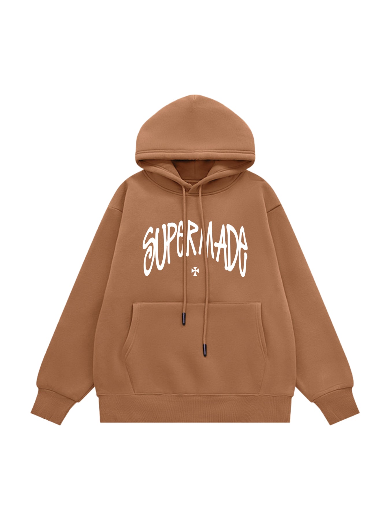 The Supermade Interest Letter Print Hoodie