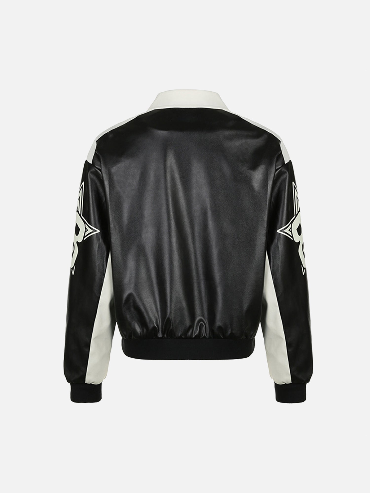 American Street Motorcycle Style Letter Five-pointed Star Jacket