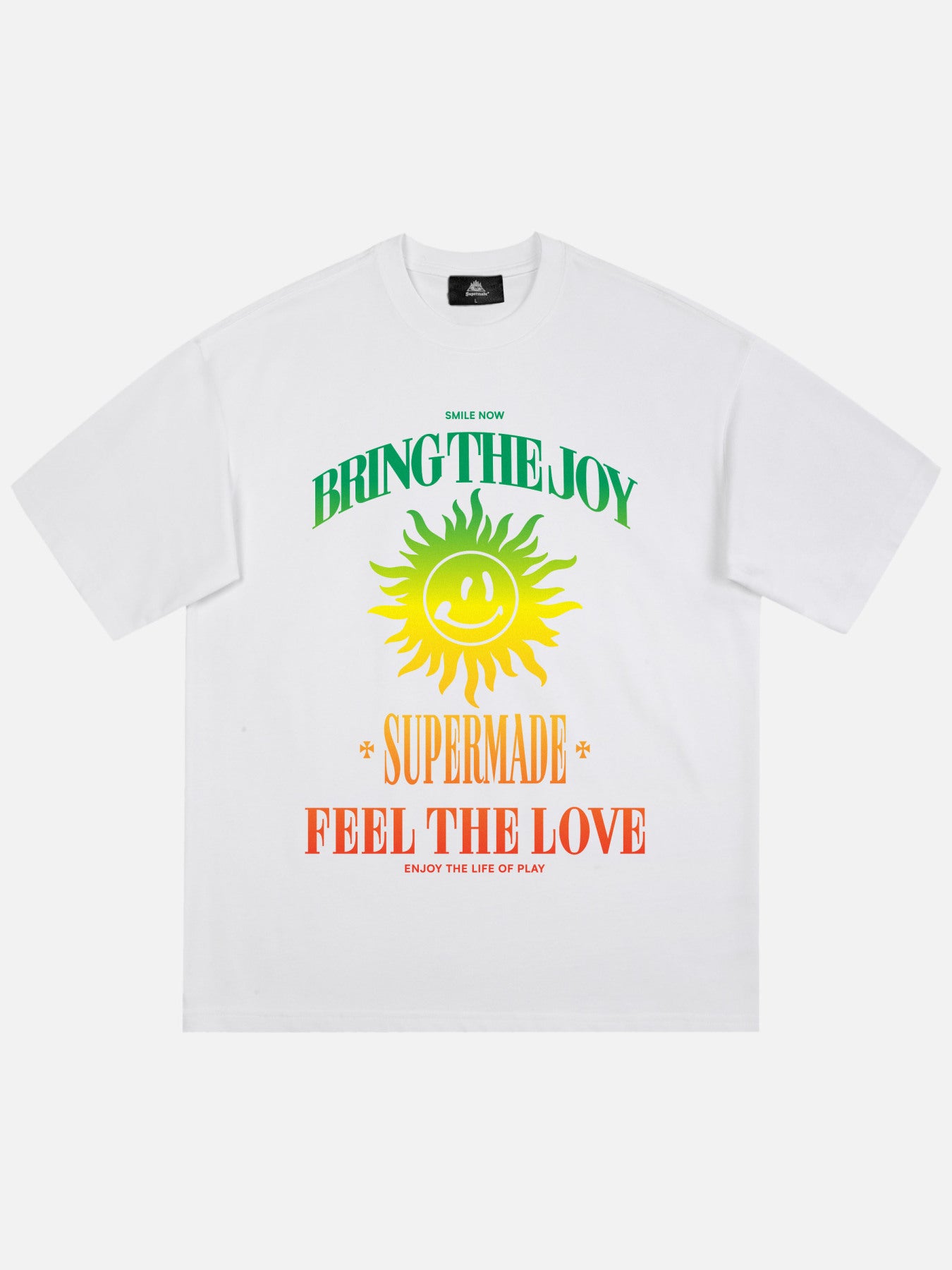 The Supermade Smiley Print T-shirt