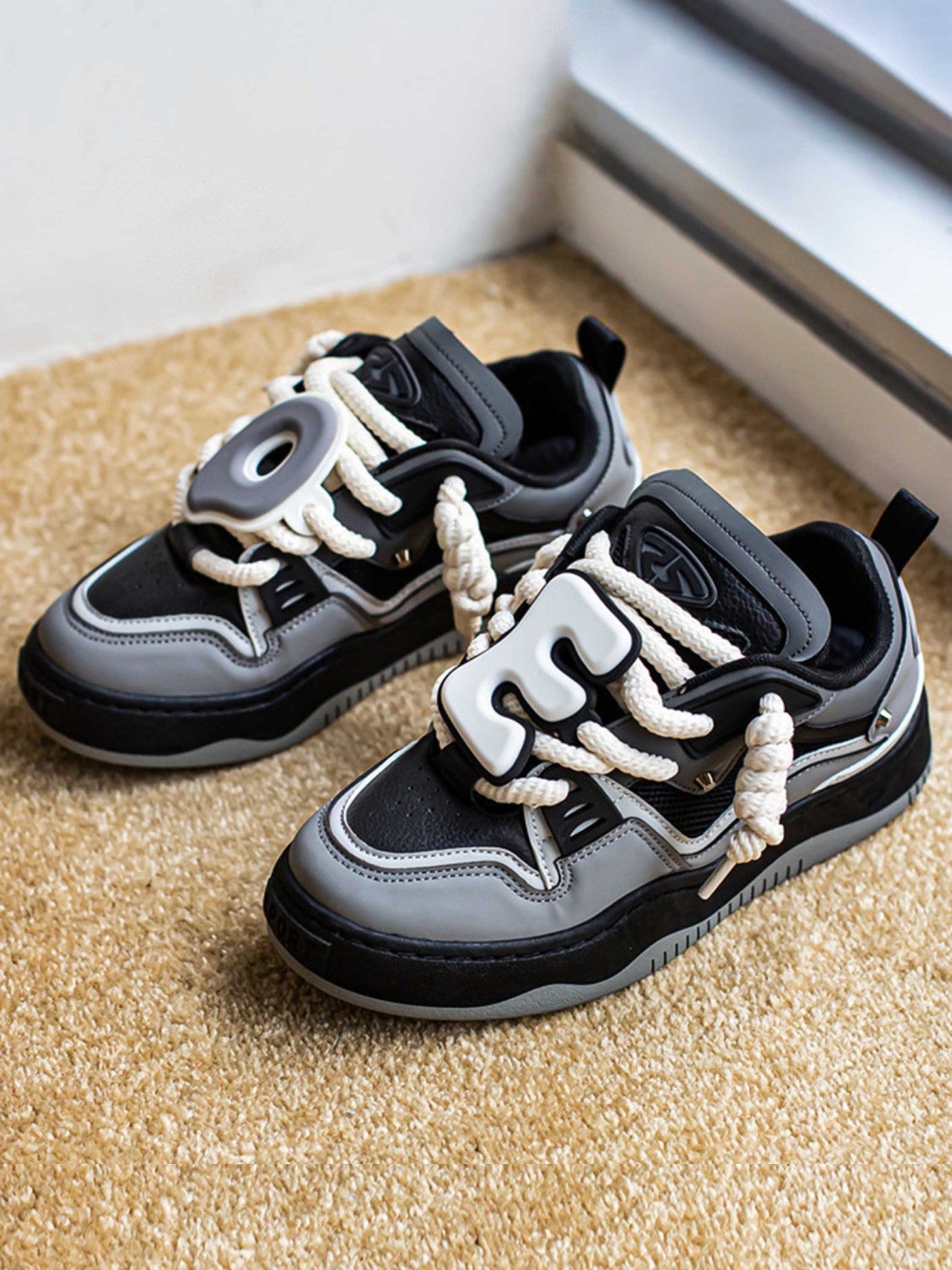 Thesupermade The Niche Thick Bottom Hundred With Board Shoes