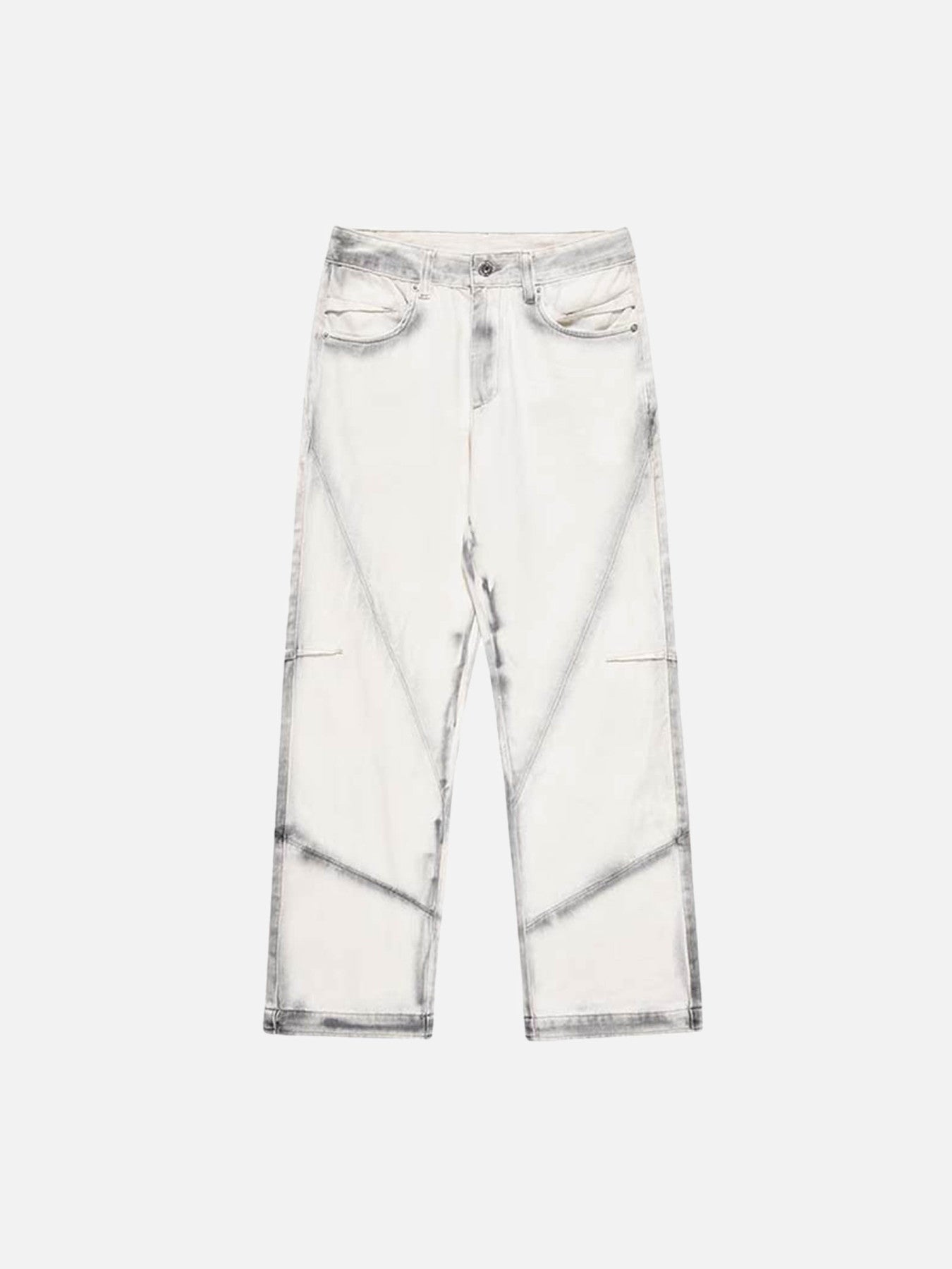 The Supermade Spray Dyed Straight Leg Jeans