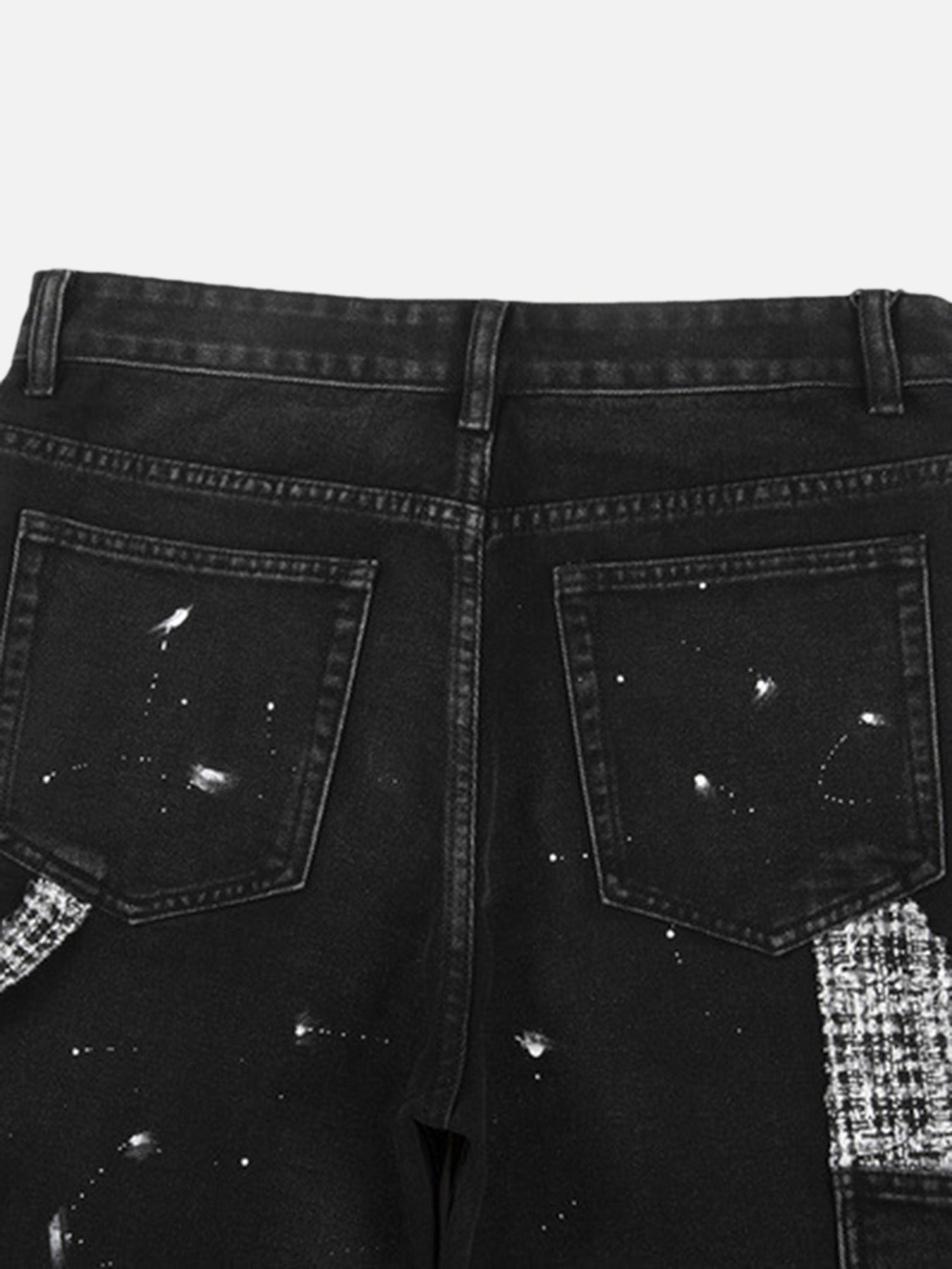 The Supermade Ripped And Inked Jeans