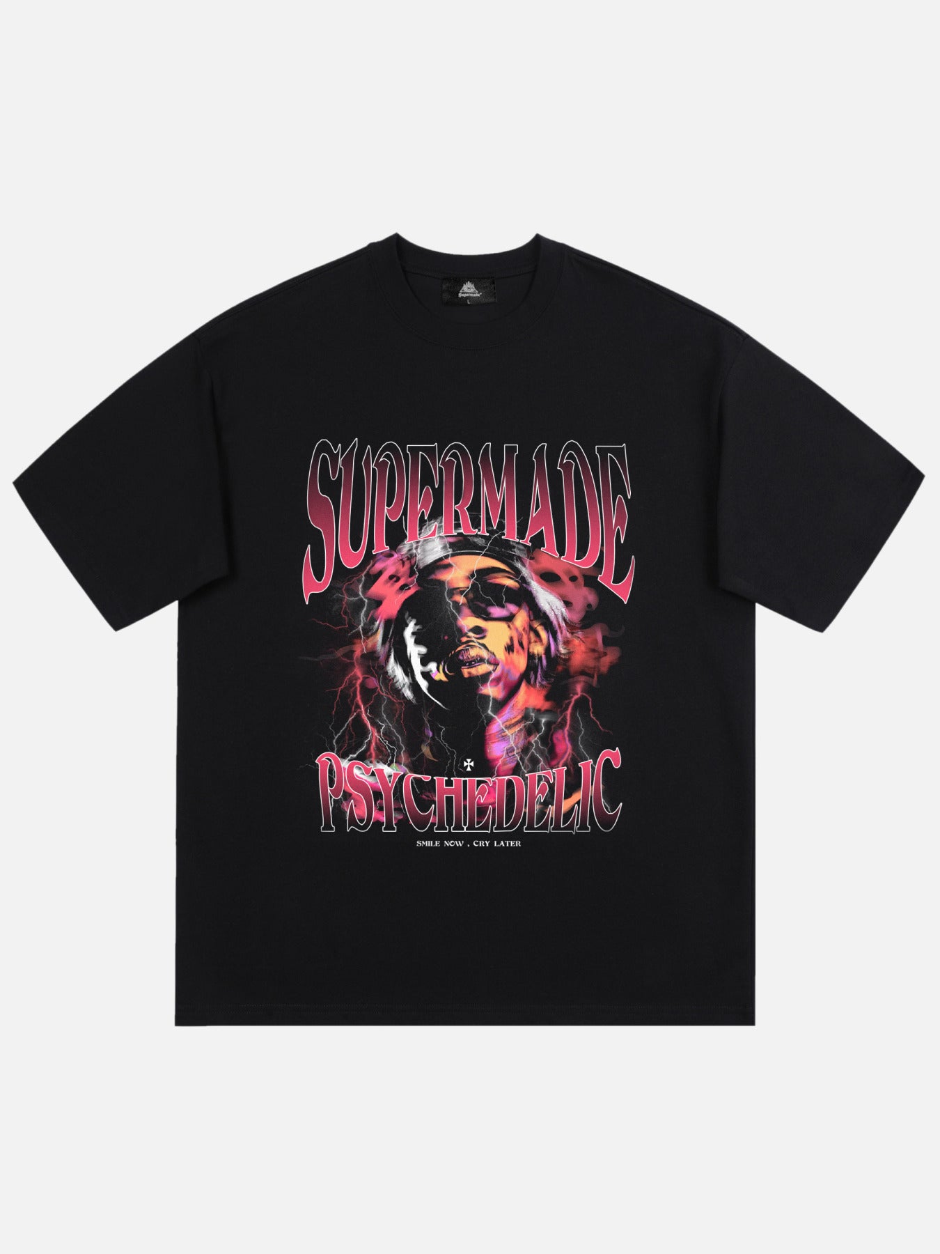 The Supermade Retro Hip Hop Print T-shirt