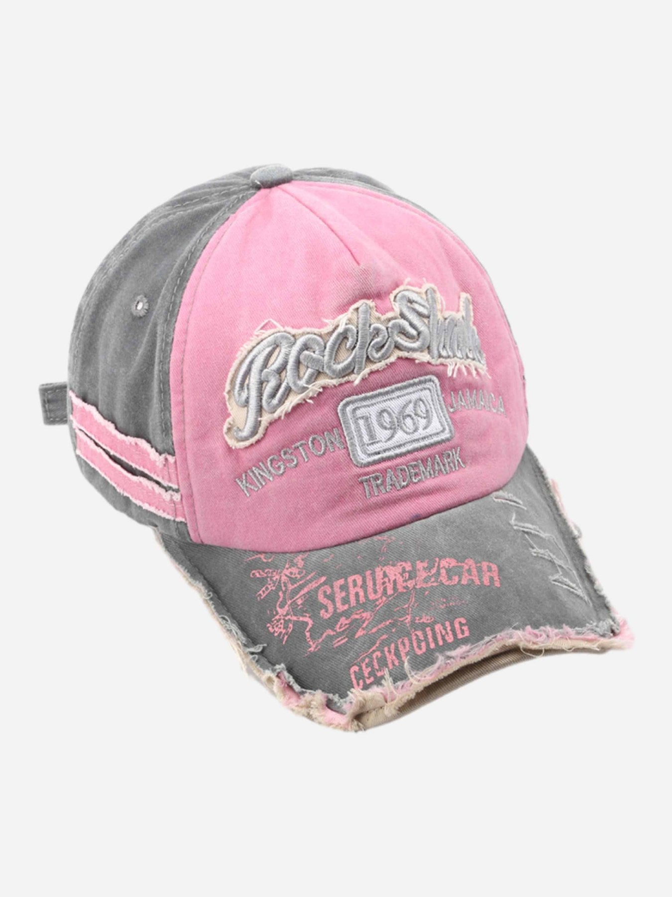 The Supermade Monogrammed Raglan Cap