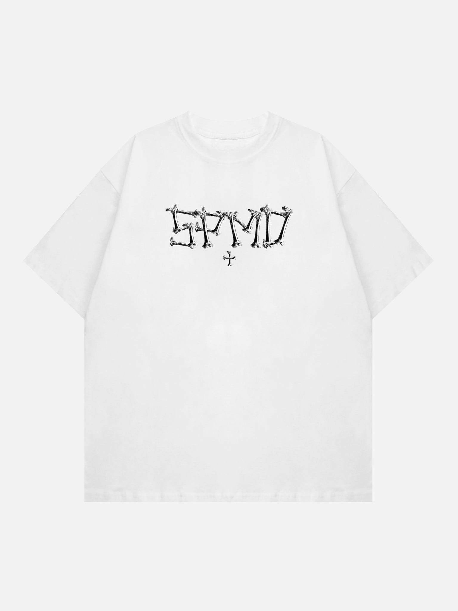 The Supermade Skull Print T-shirt