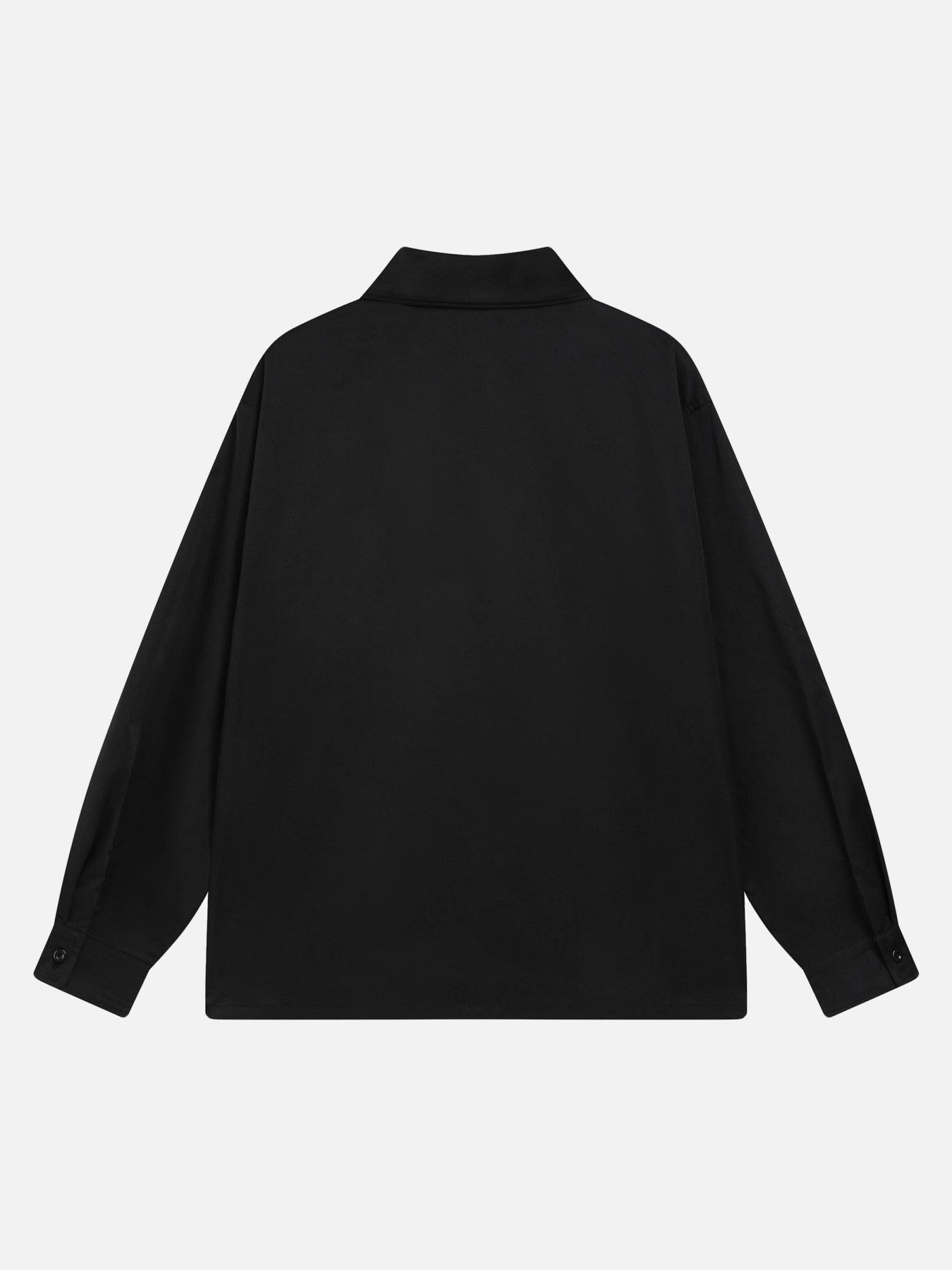 Thesupermade Silhouette Print Long Sleeve Shirt
