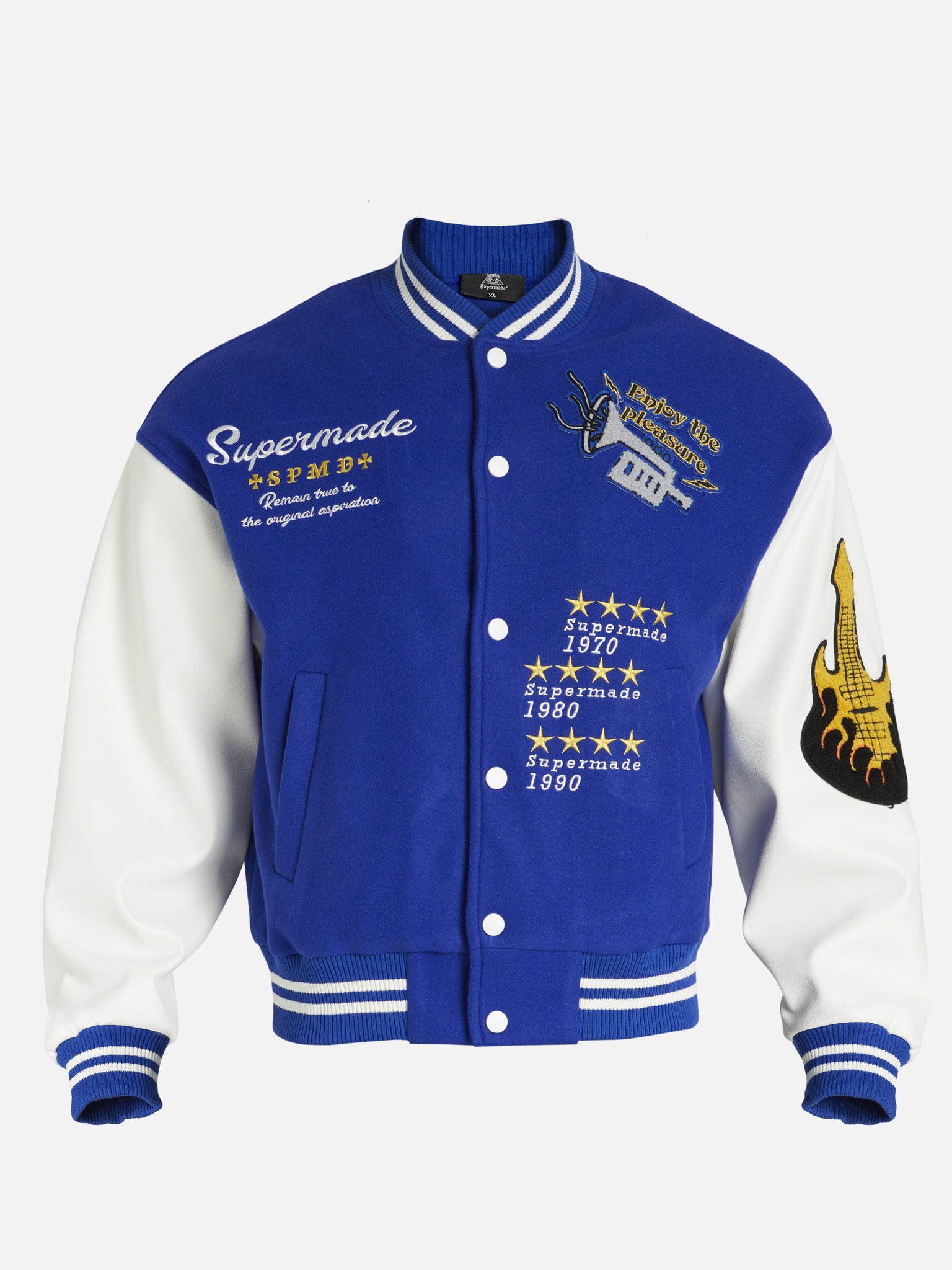 The Supermade Embroidered Baseball Jacket -1319