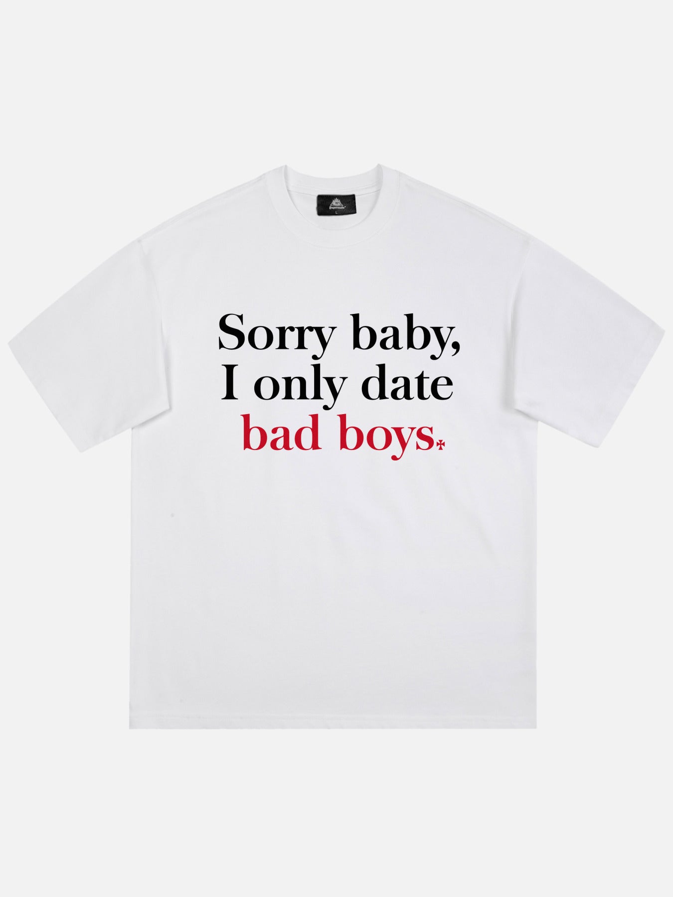The Supermade Fun Slogan Print T-shirt