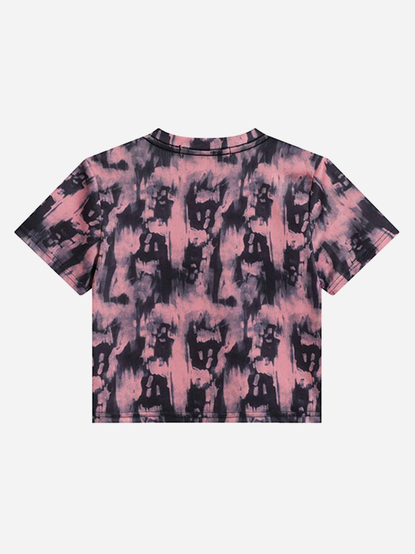Thesupermade Tie-dye Gradient Print Women's T-shirt