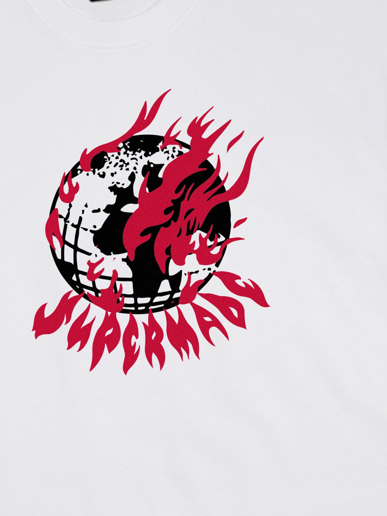 The Supermade Flame Globe T-shirt