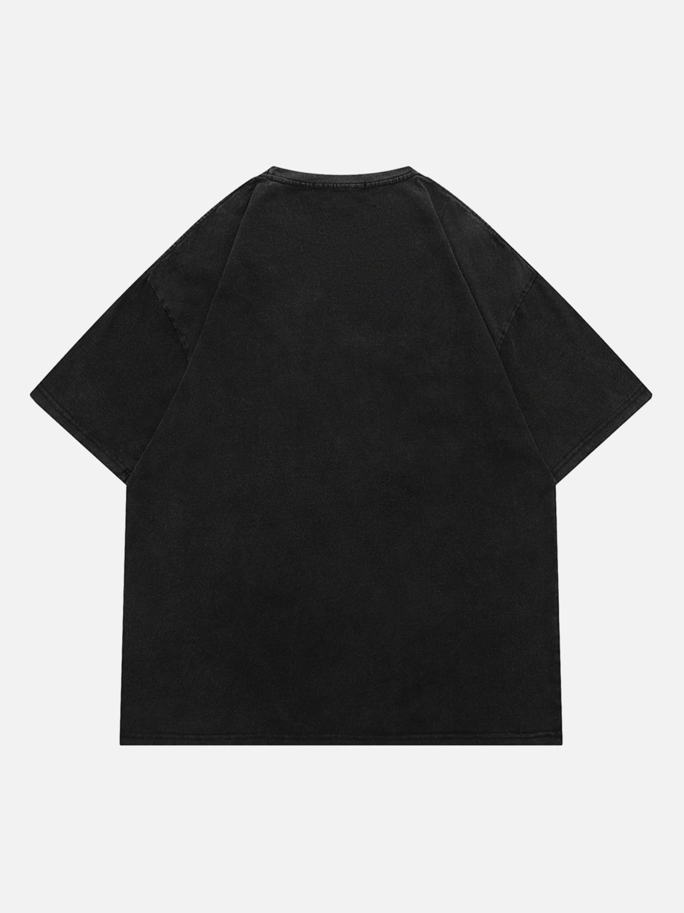 The Supermade Abstract Portrait Print T-shirt - 1619