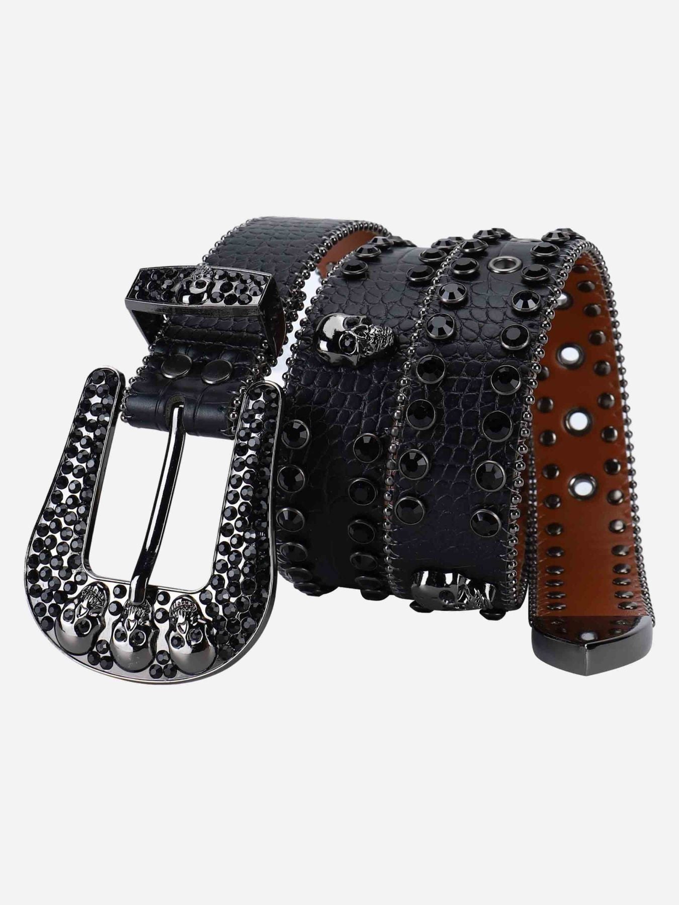 The Supermade Hip Hop Hundred Rhinestone Belt