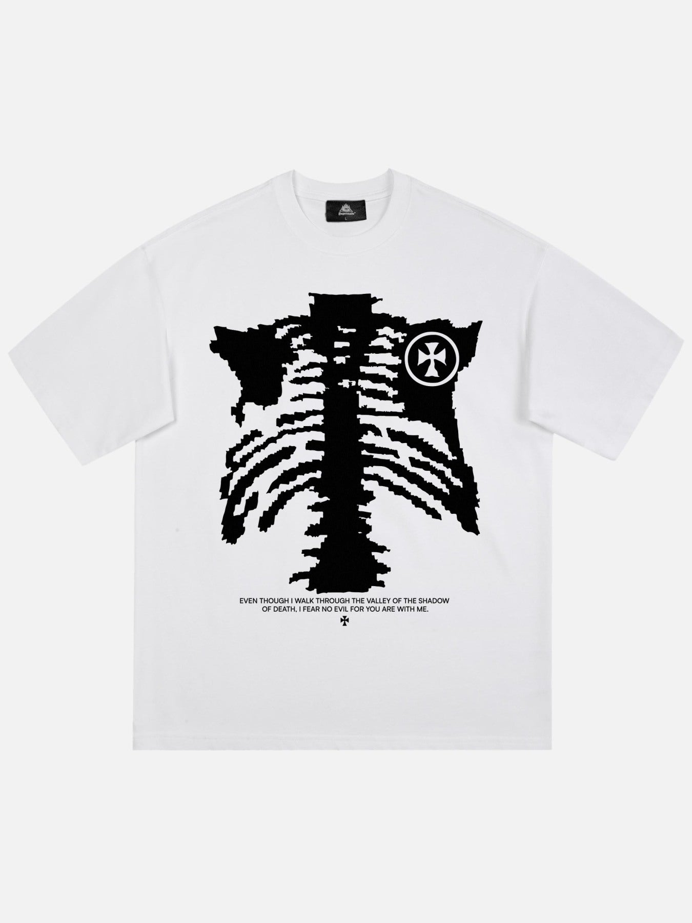 Thesupermade Skull Print T-shirt