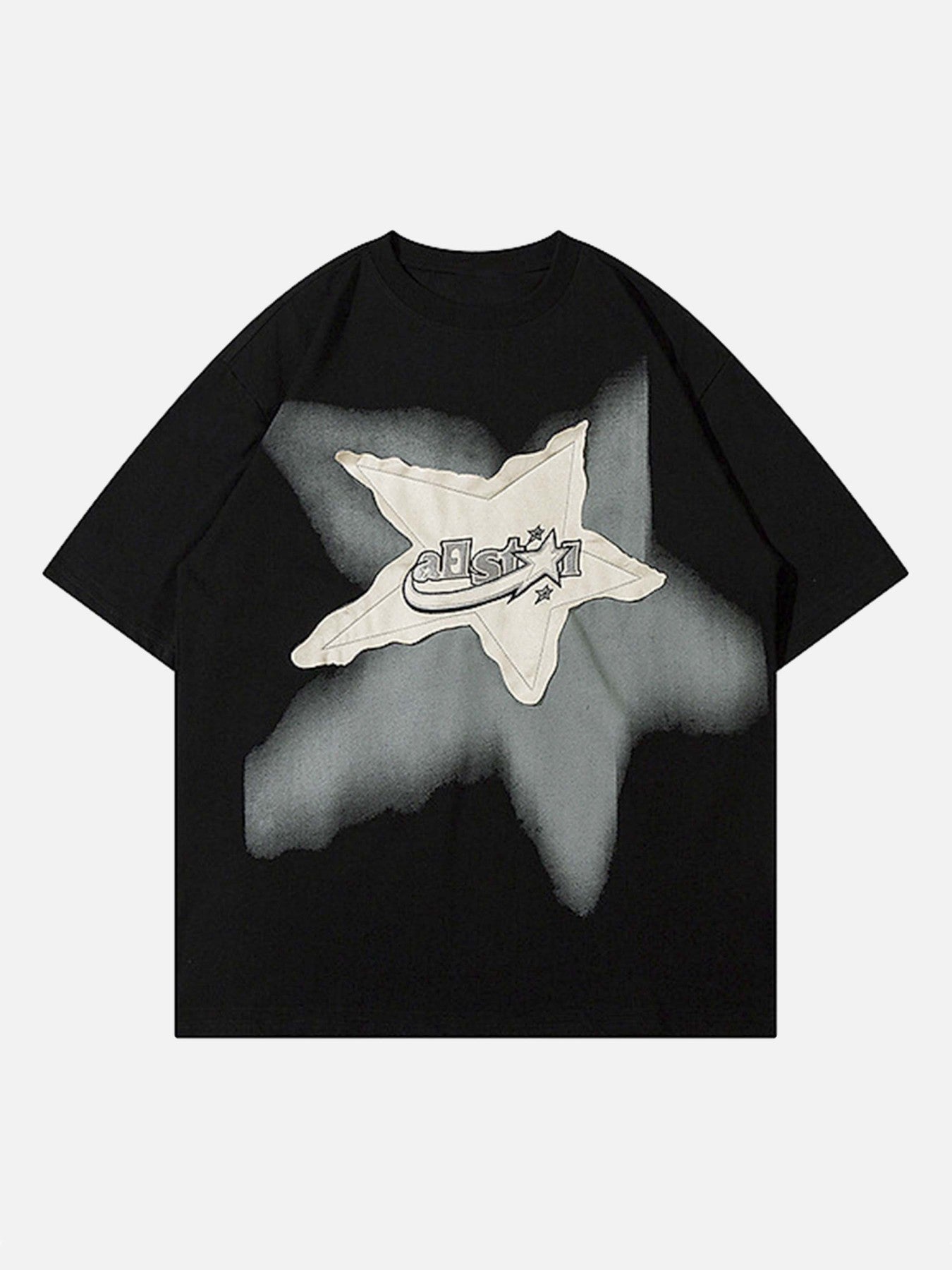 Thesupermade Vintage Star Loose T-Shirt