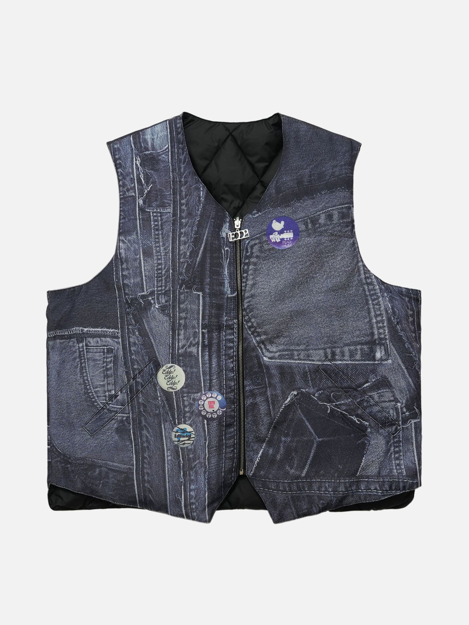 Thesupermade Two-wear Casual Vest