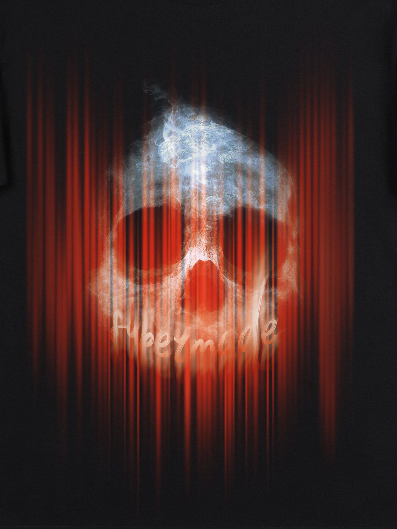 Thesupermade Skull Glow Effect T-Shirt