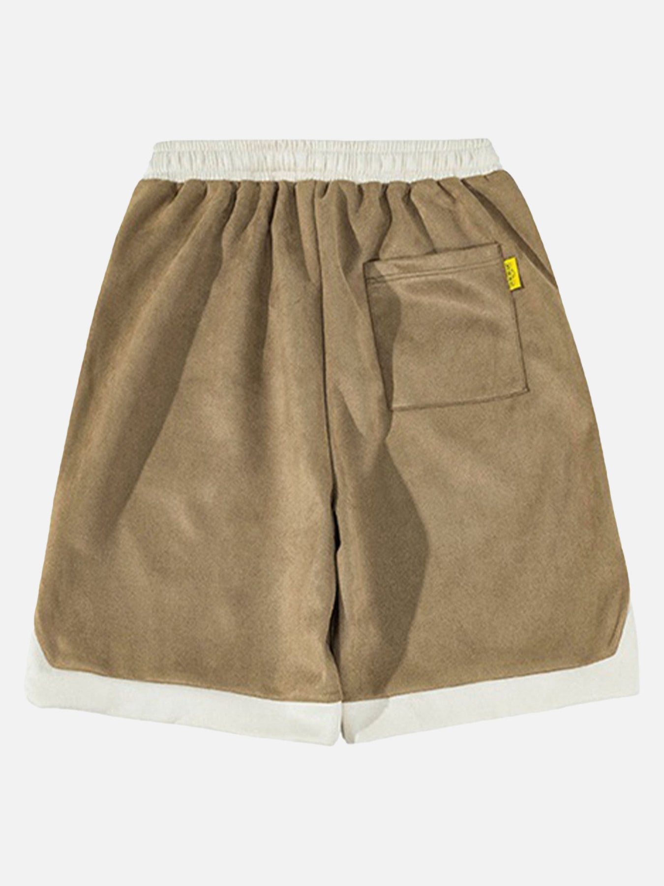 The Supermade Suede Loose Fitting Shorts