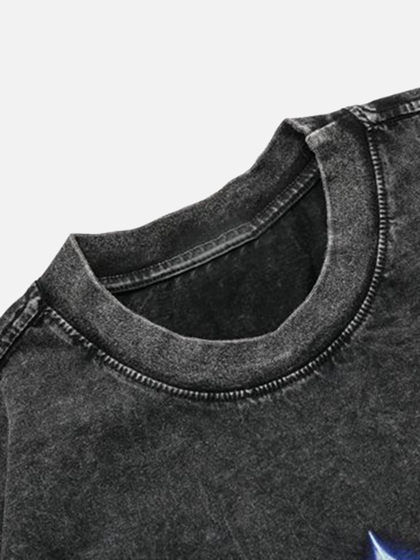 The Supermade High Street Washed And Aged Loose T-Shirt