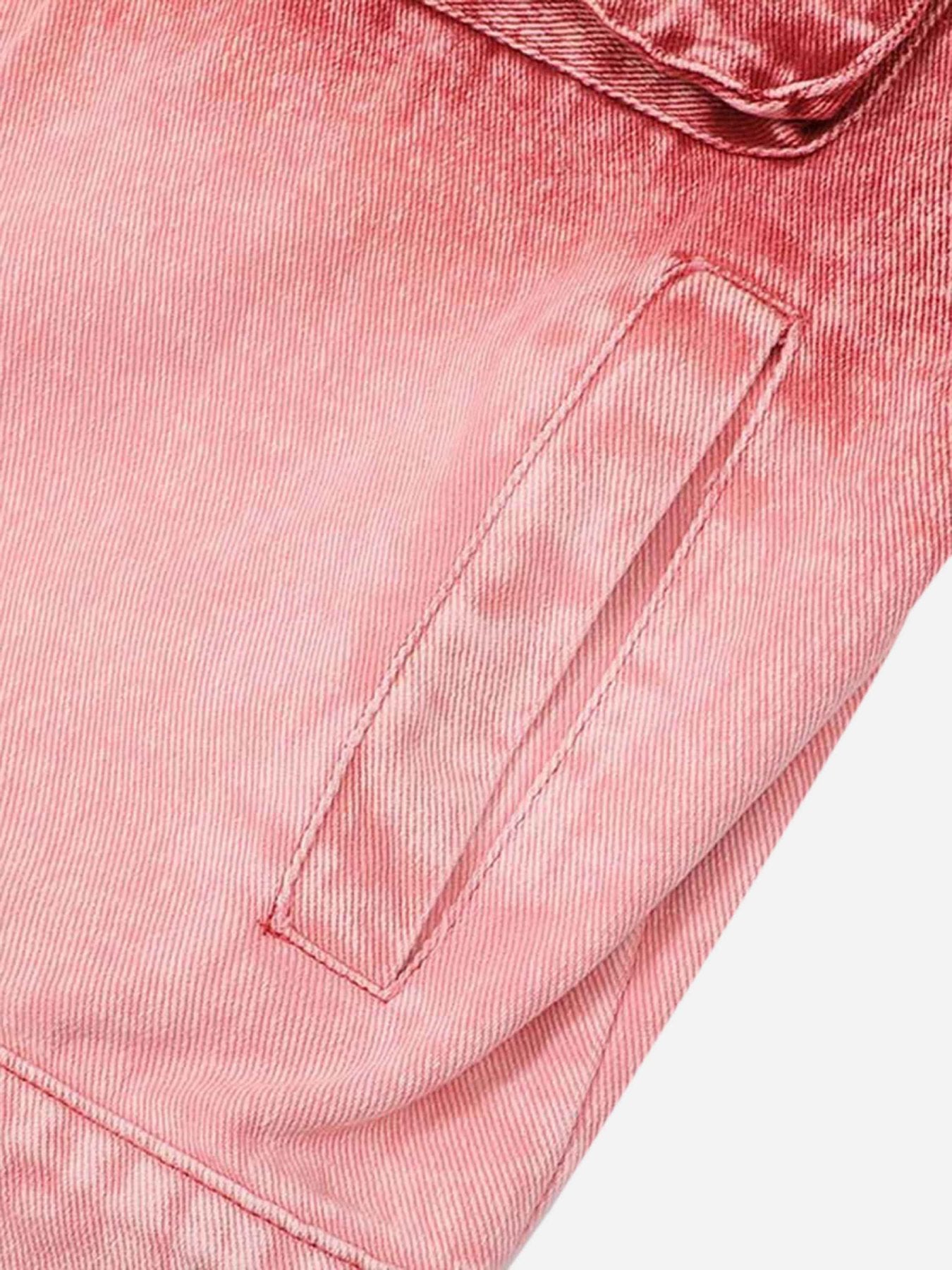 The Supermade Wash Water Tie-dye Gradient Denim Jacket