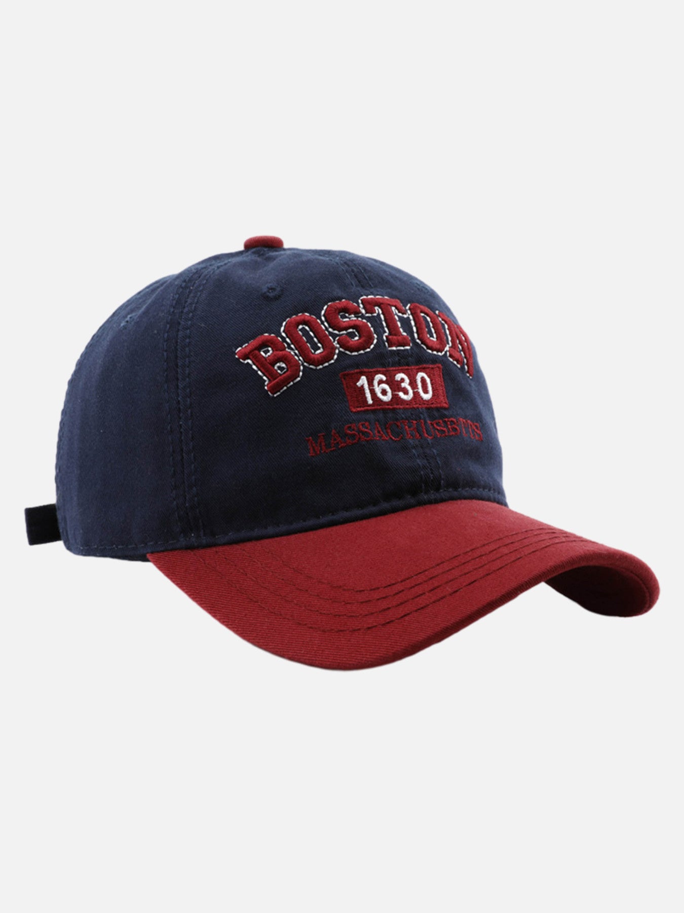The Supermade Vintage Colorblocked Monogrammed Embroidered Duck Hat