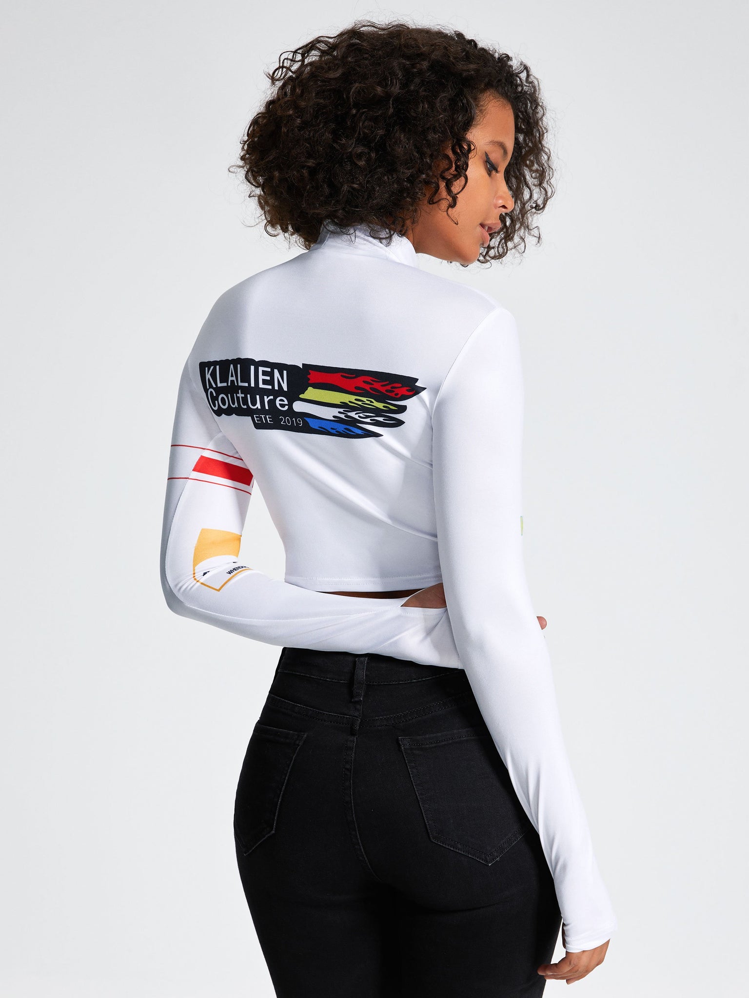 The Supermade Racing Girl Cropped Top -1086 - SuperMade®