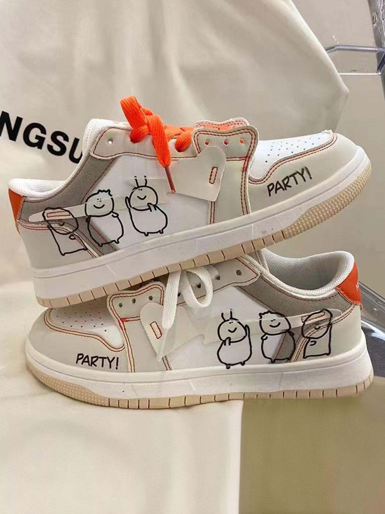 Thesupermade Graffiti Niche Sports Trend Board Shoes