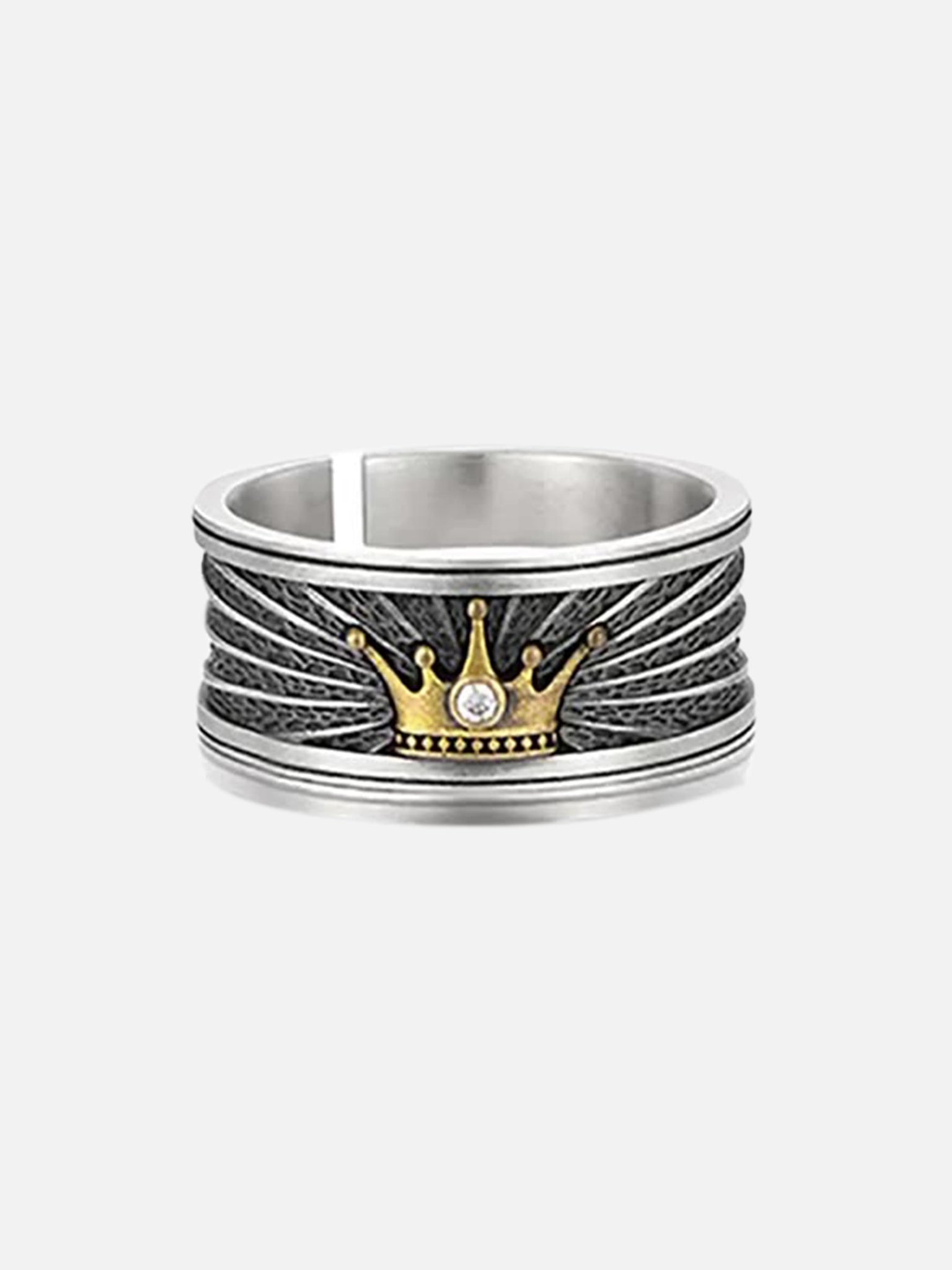 The Supermade American Vintage Old Crown Ring