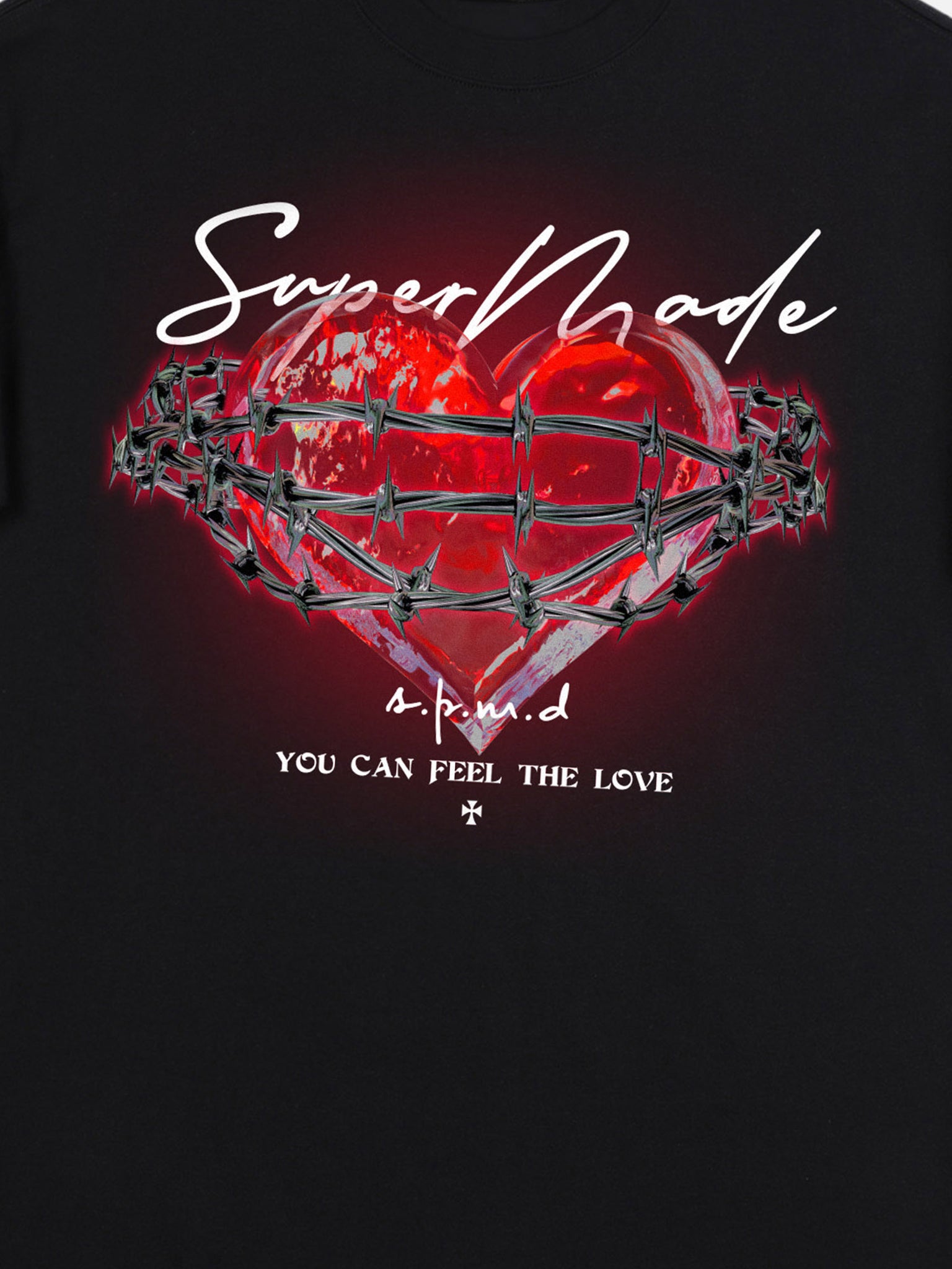 The Supermade Love Print T-shirt -1426