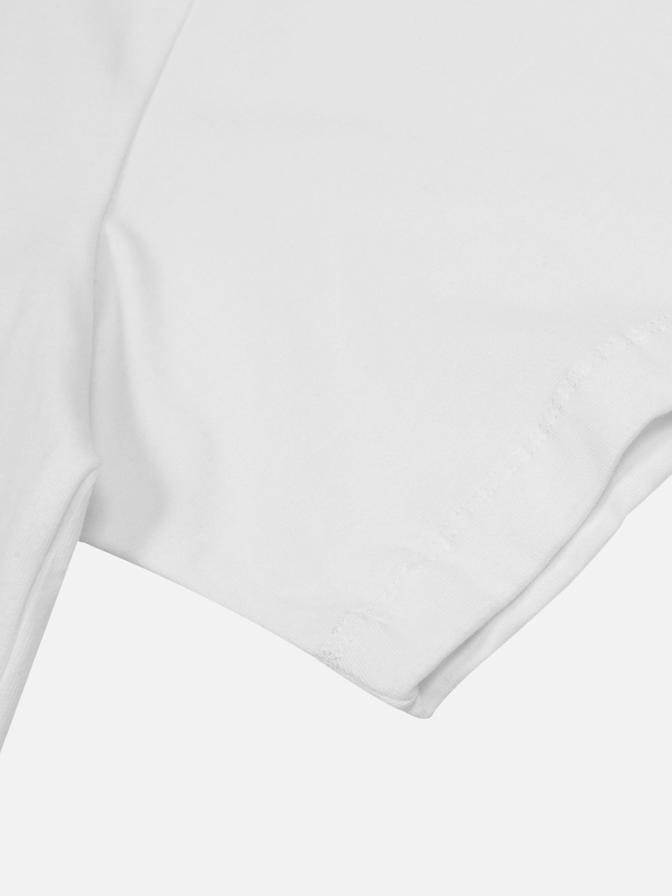 The Supermade American Tide Loose Print Round Neck T-shirt