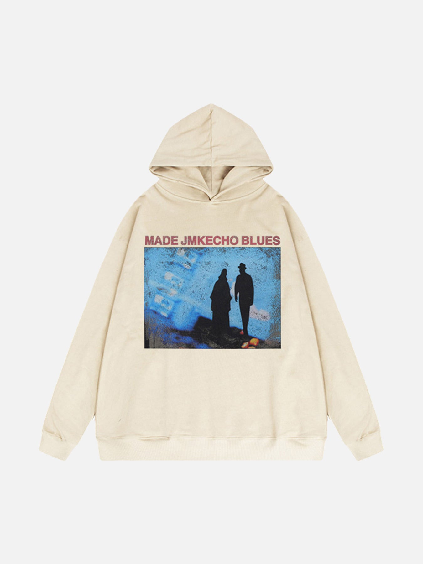 Thesupermade American Silhouette Hooded Sweatshirt