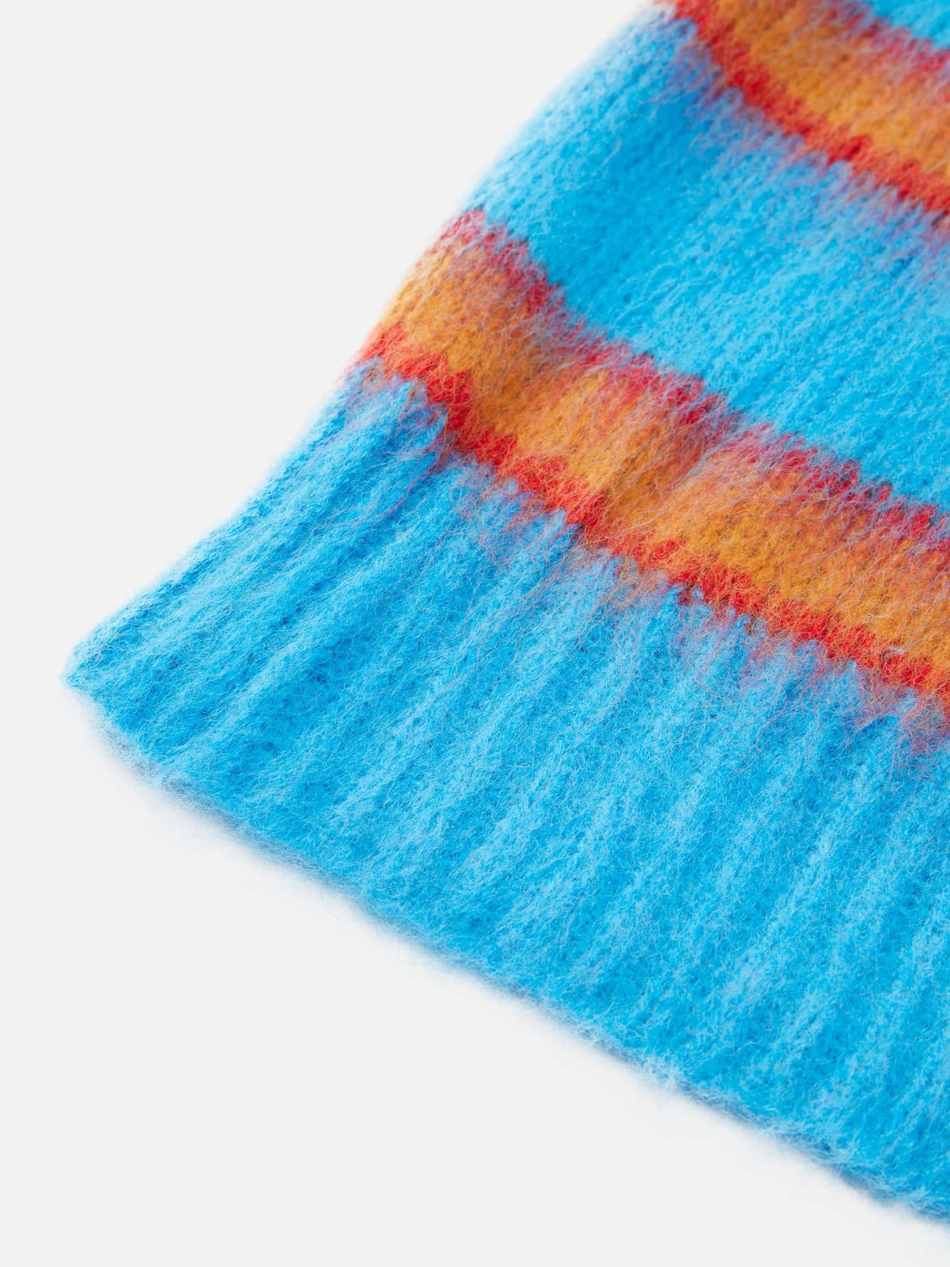 The Supermade Color Contrast Striped Sweater