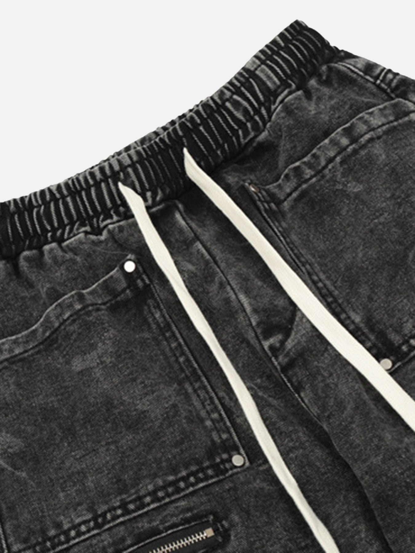 Thesupermade High Street Loose Elastic Waist Drawstring Trousers