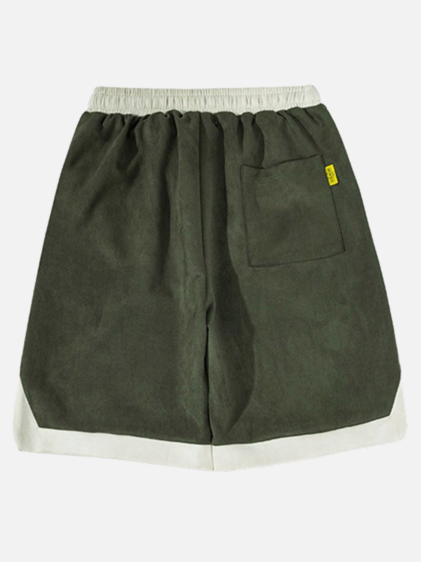 The Supermade Suede Loose Fitting Shorts