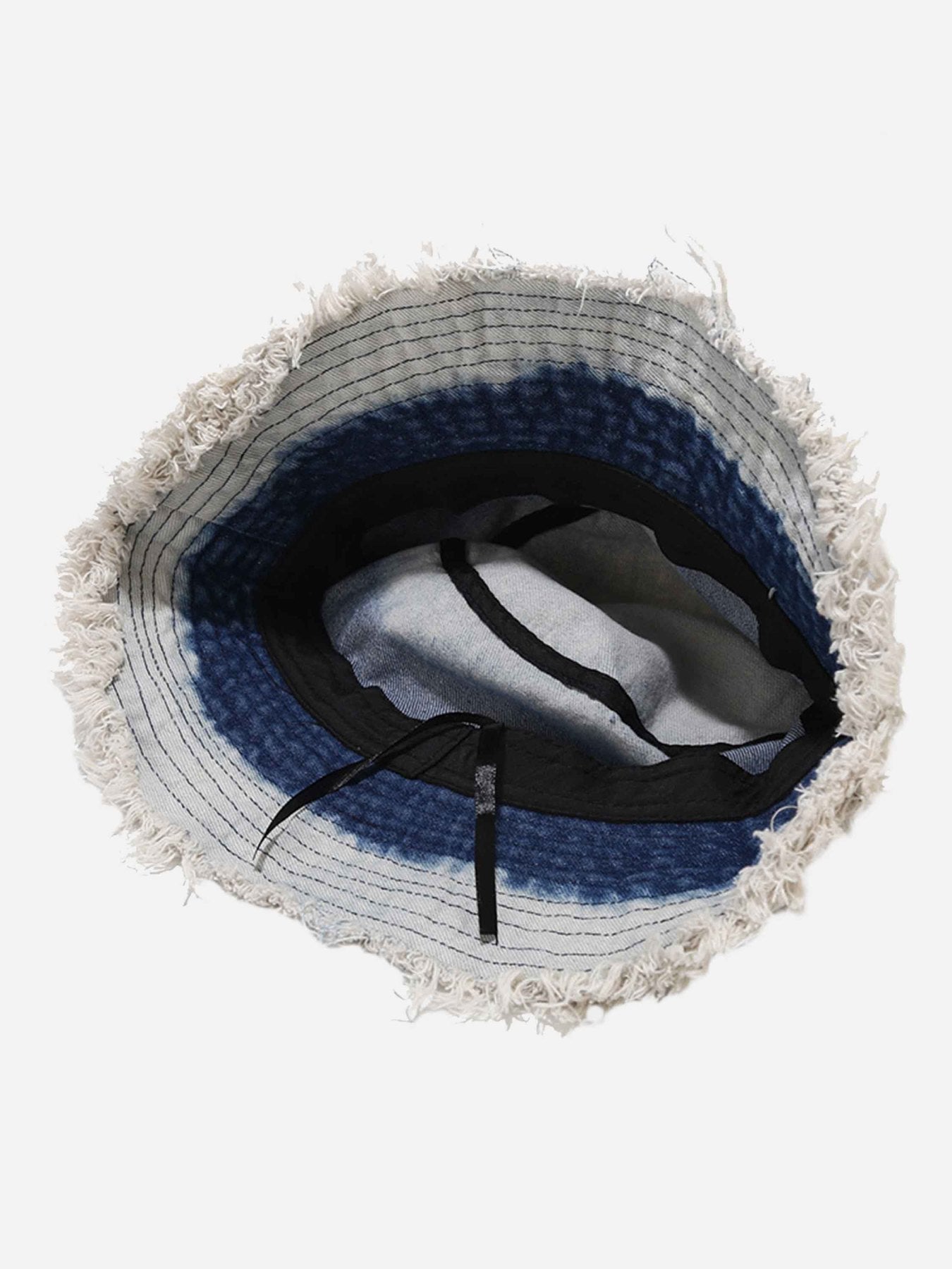Thesupermade Gradient Color Hair Edge Sunshade Fisherman's Hat - 1550