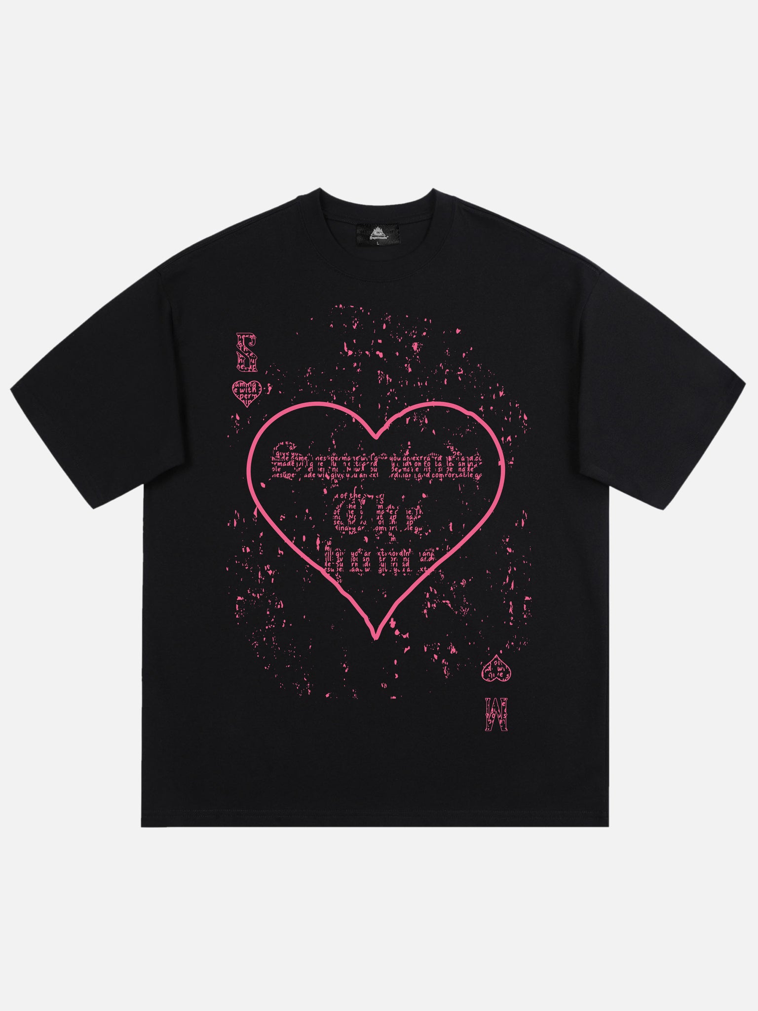 Thesupermade Valentine's Day Limited Poker T-shirt - 1940