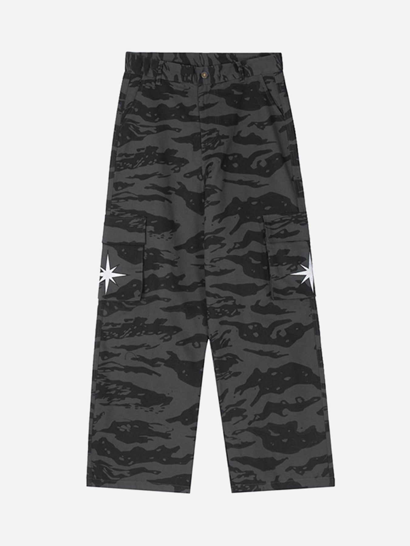 Thesupermade Camouflage Work Pants