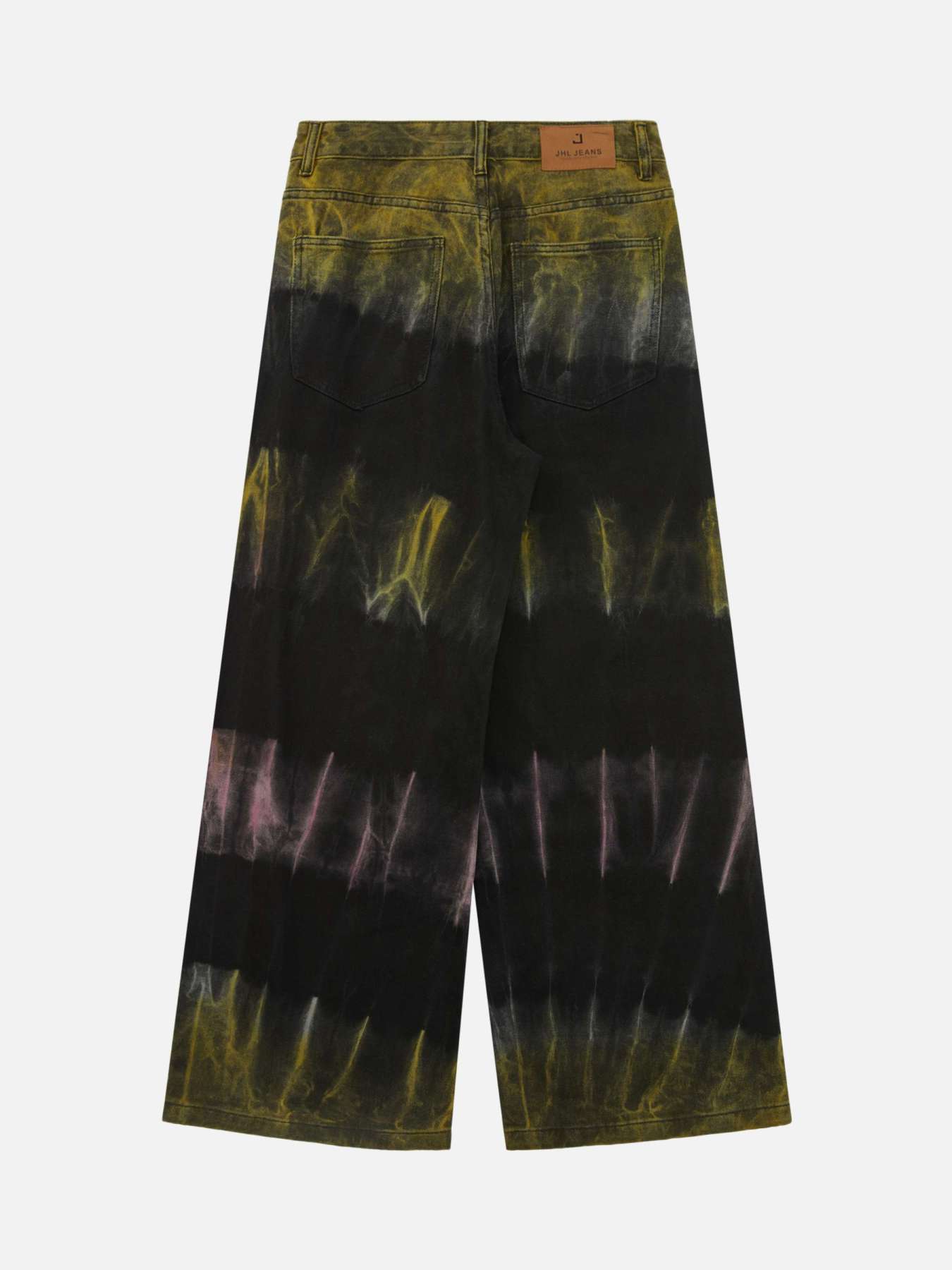 Thesupermade Graffiti Fun Tie-Dye Straight Jeans