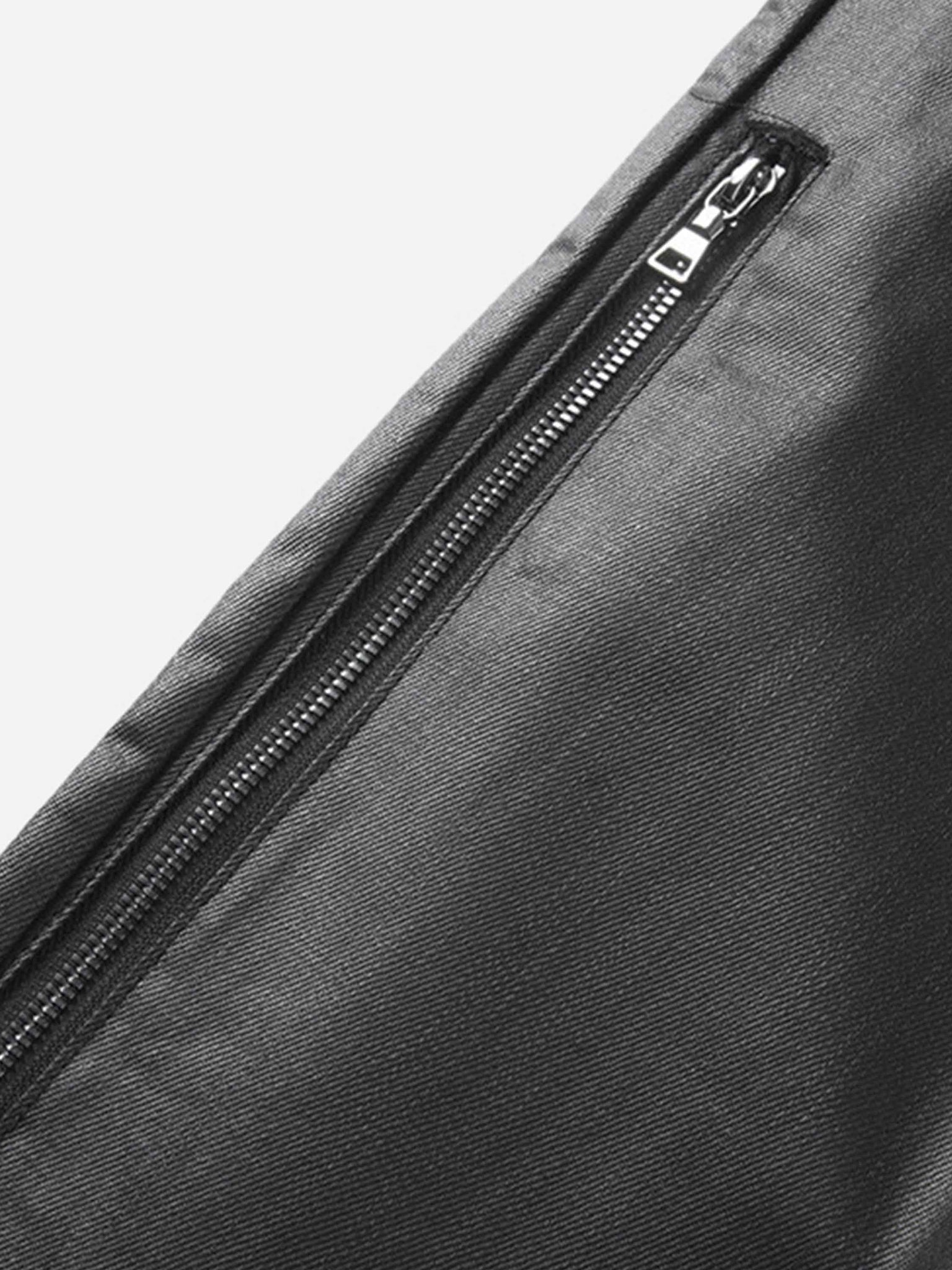 The Supermade Retro Zipper Pocket Slim Straight Pants