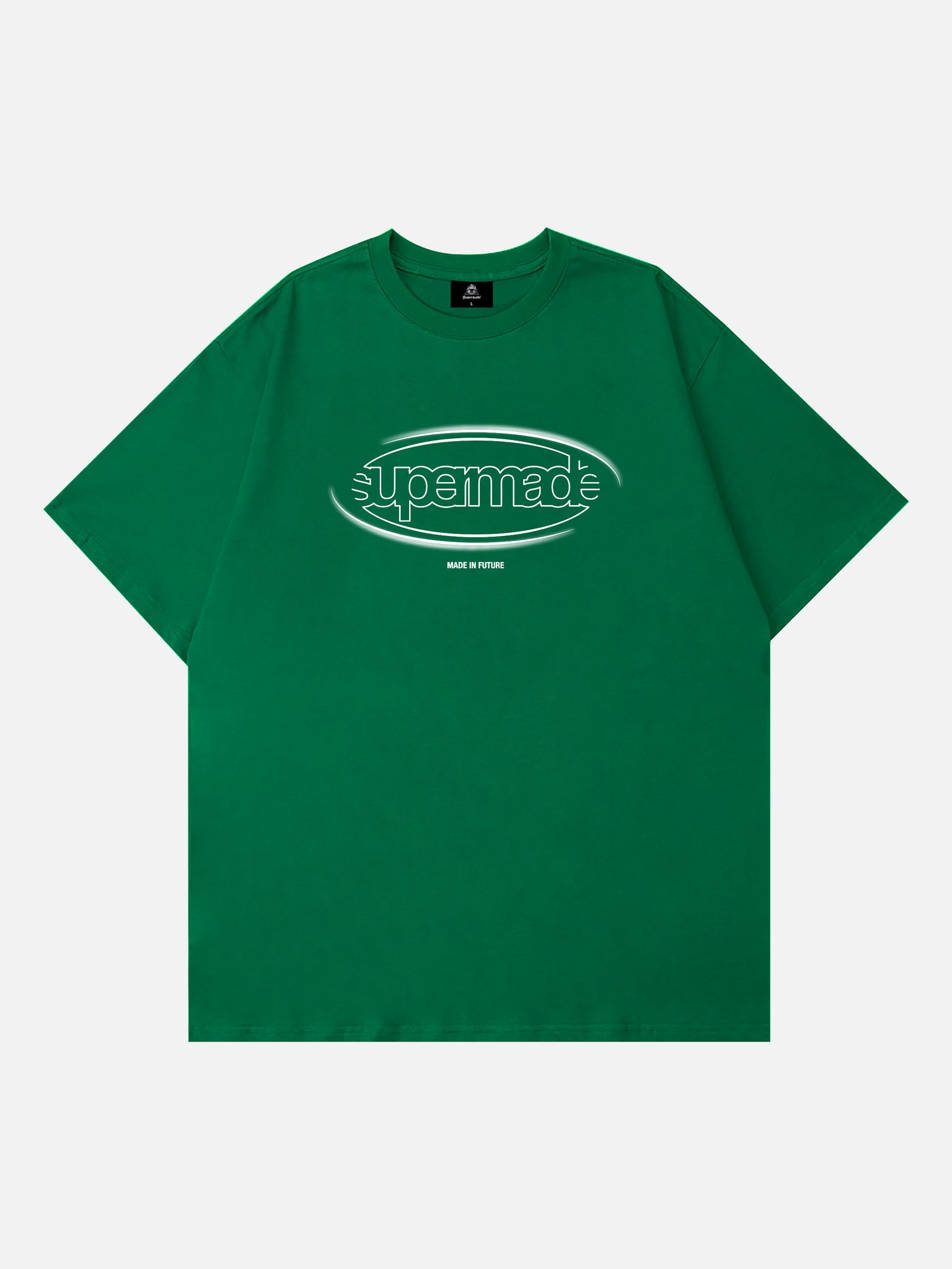 The Supermade Oval Logo T Shirt 1222 The supermade oval logo t shirt 1222