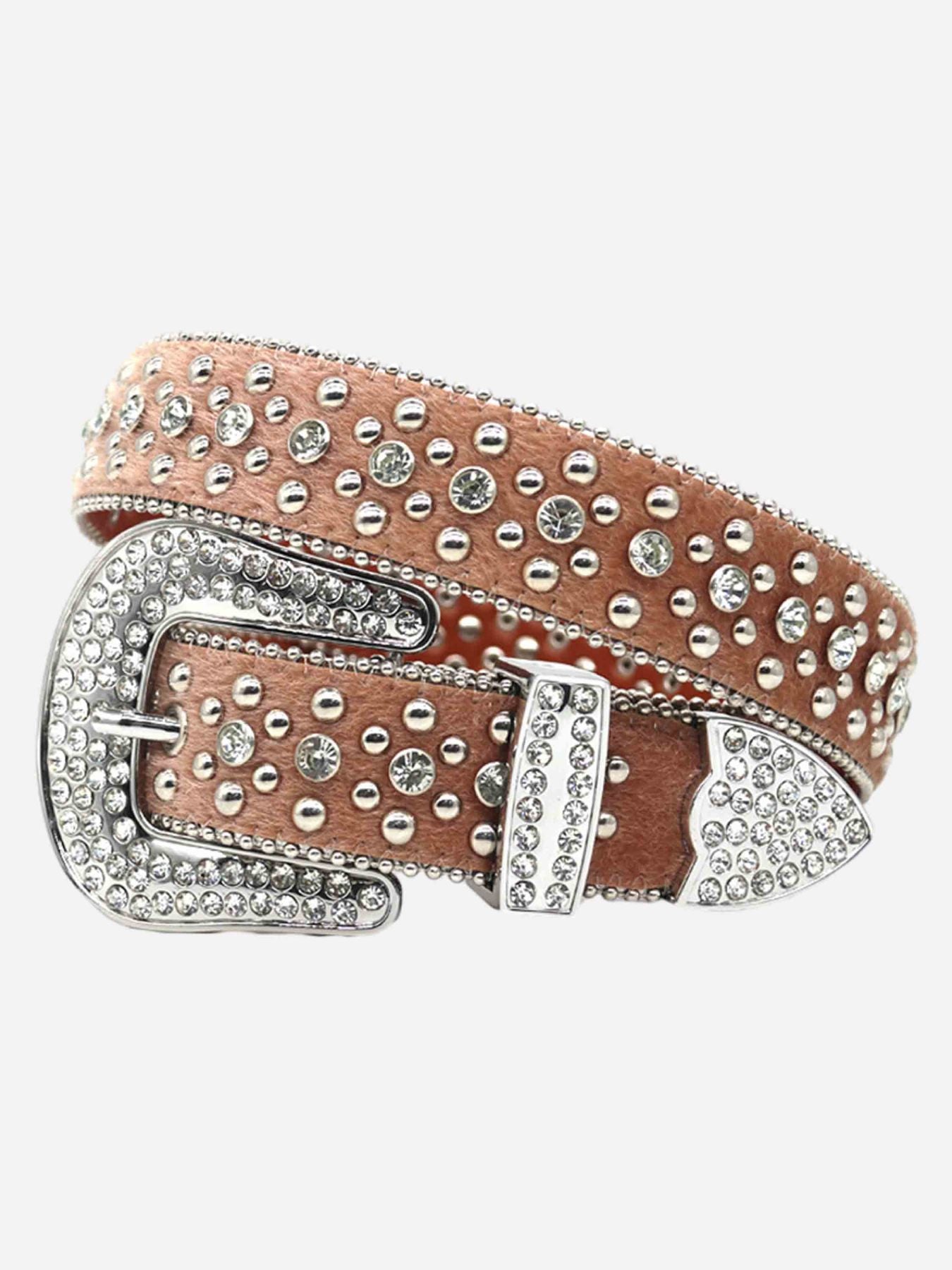 The Supermade Hip Hop Punk Rhinestone Belt