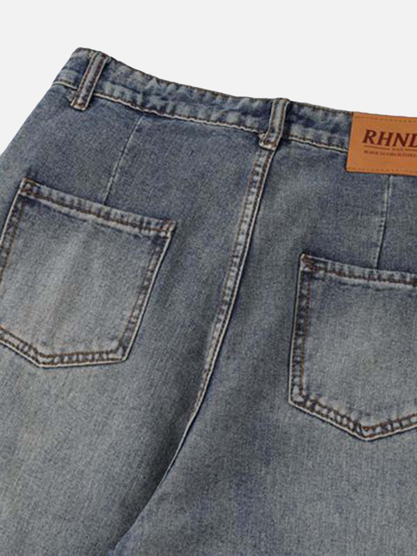 The Supermade Appliqued Butterfly Embroidered Jeans