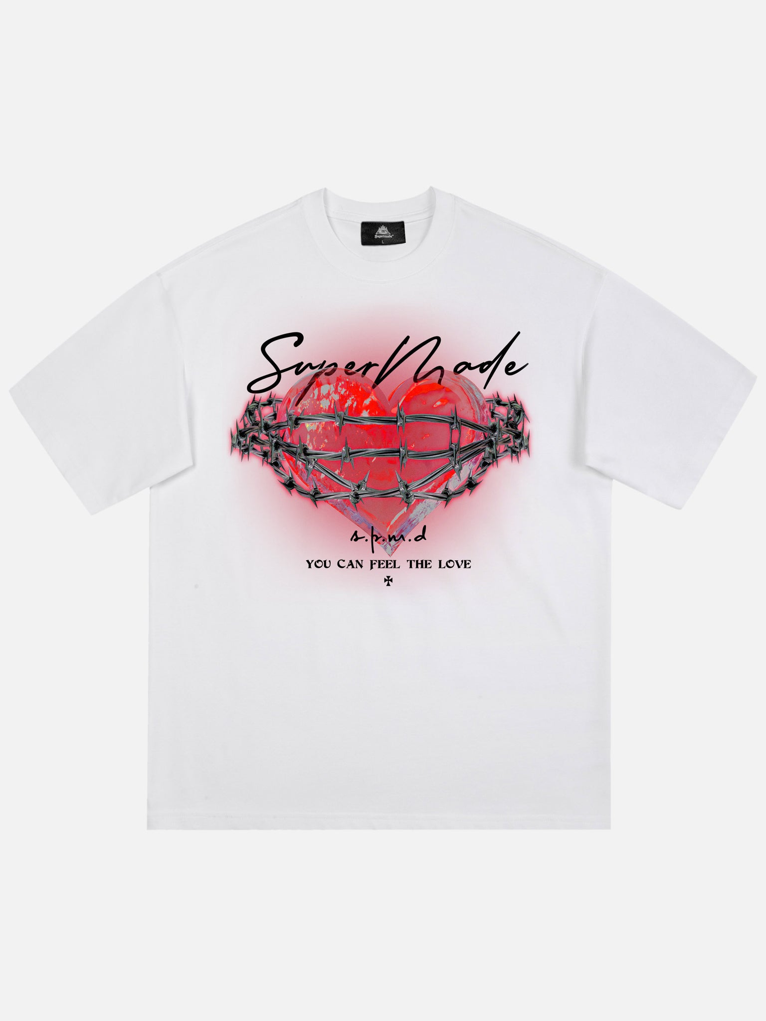 Thesupermade Love Print T-shirt -1426