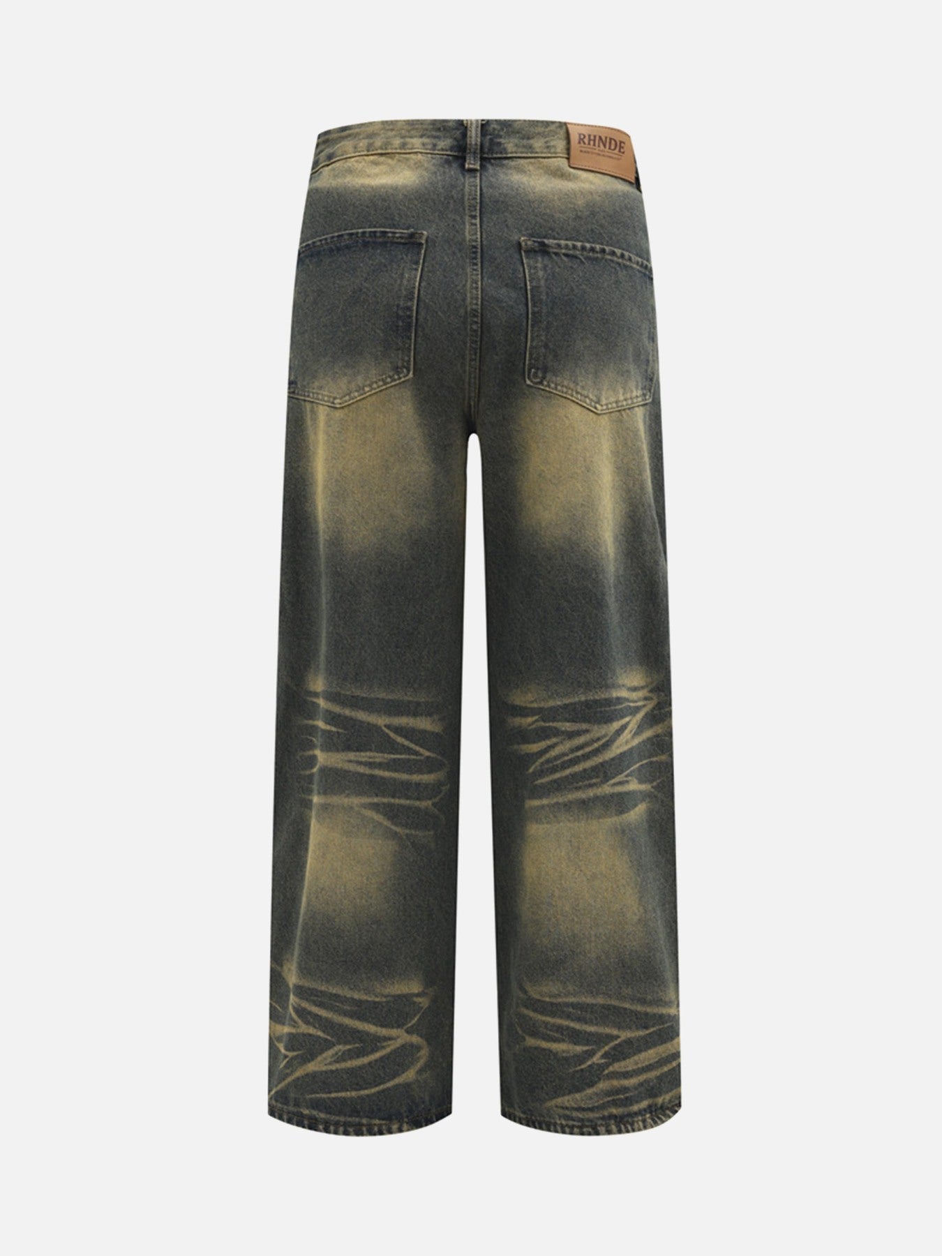 Thesupermade Multi-pocket Cargo Jeans